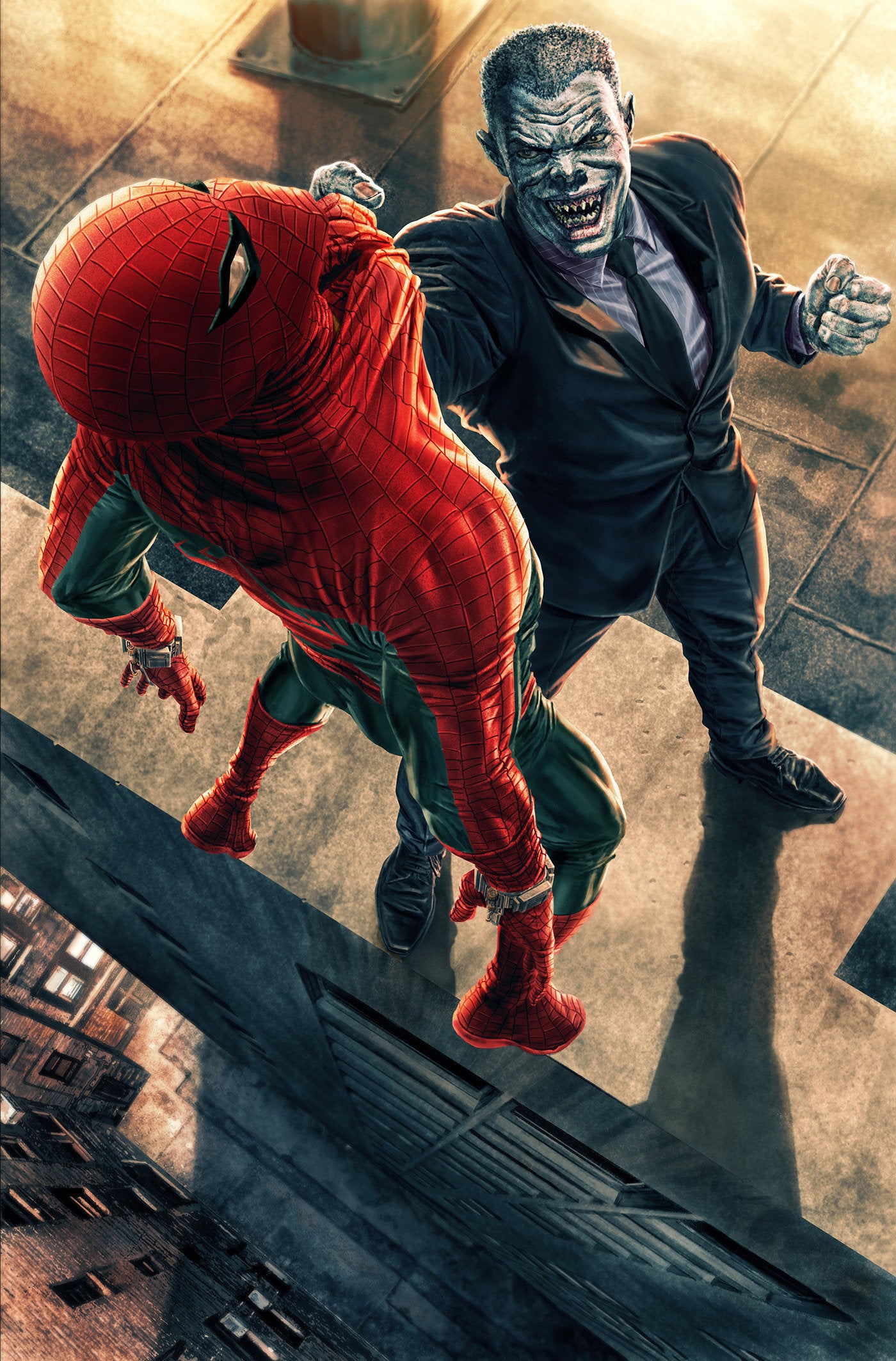Amazing Spider-Man #34 Lee Bermejo Amazing Visions Full Art 1:100 Ratio Variant