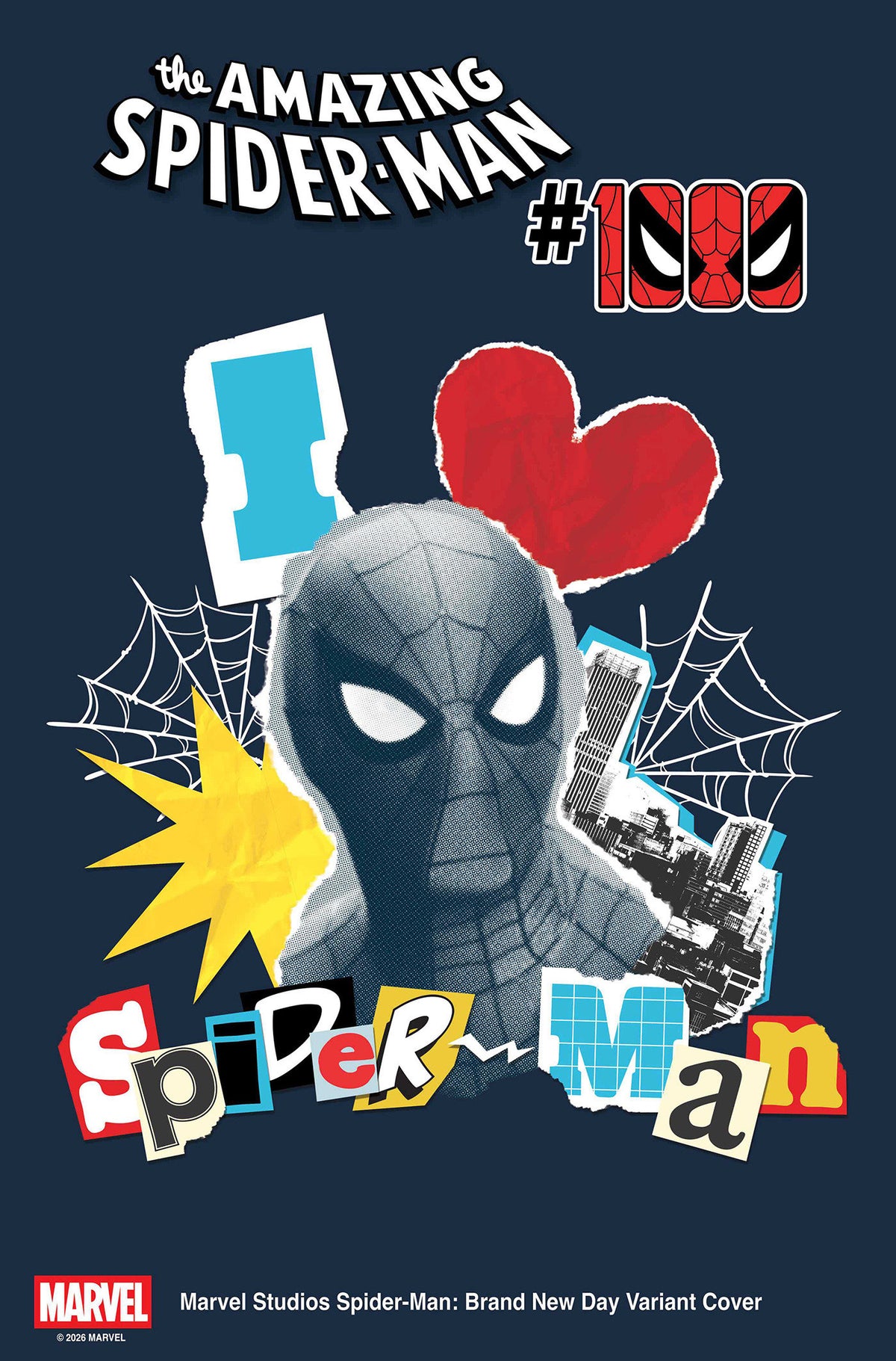 Amazing Spider-Man #1000 Marvel Studios Spider-Man: Brand New Day Variant *one copy per customer*
