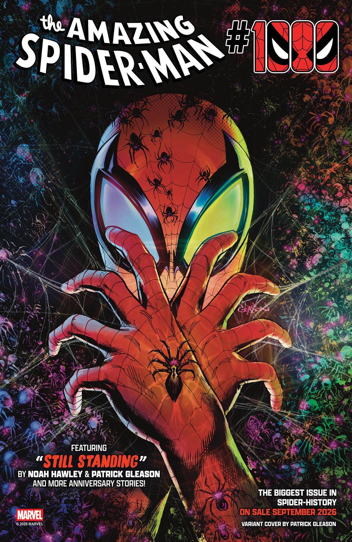 Amazing Spider-Man #1000 Patrick Gleason Web Head Variant *one copy per customer*