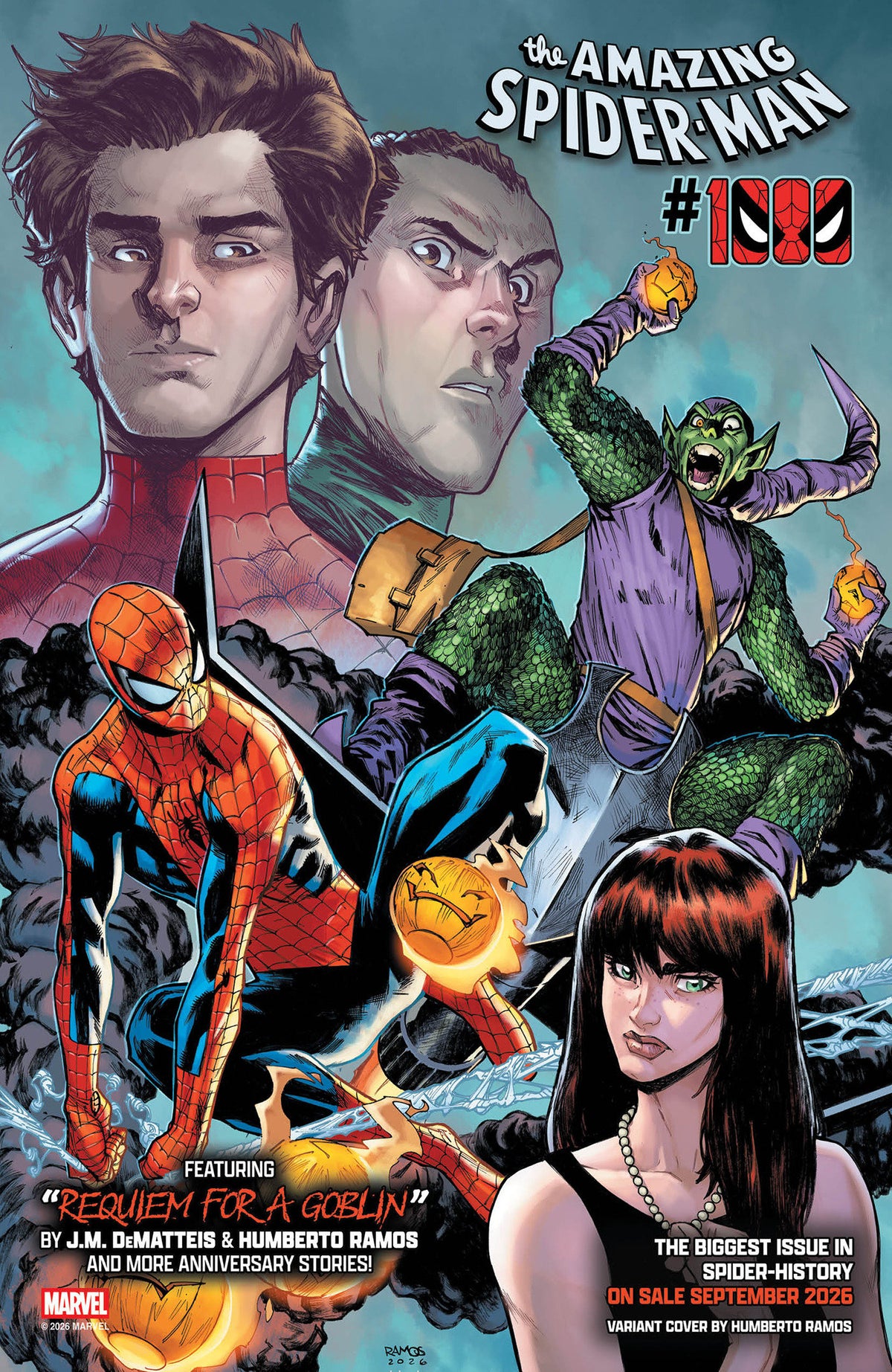 Amazing Spider-Man #1000 Humberto Ramos Variant *one copy per customer*
