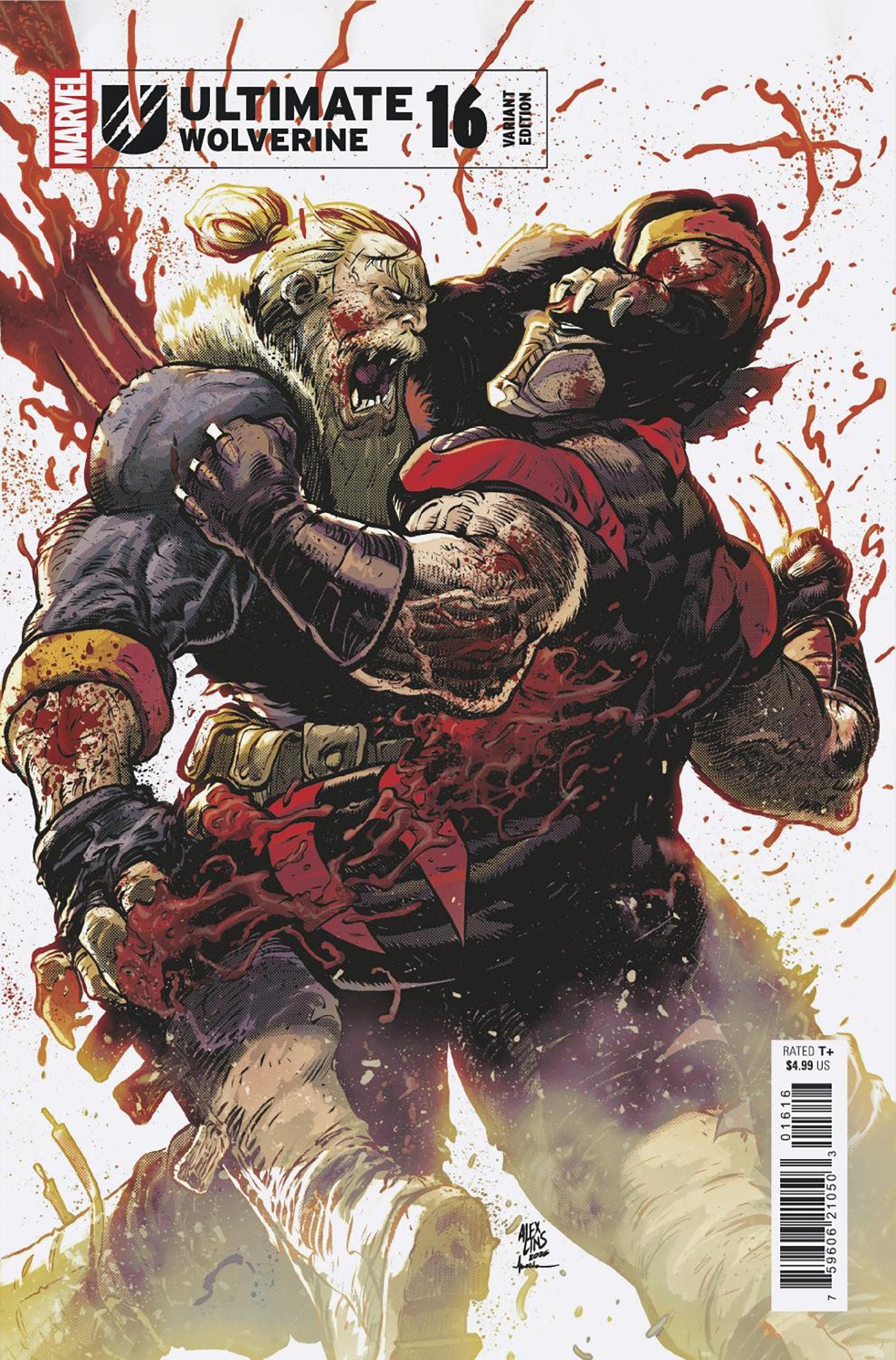 Ultimate Wolverine #16 Alex Lins 1:25 Ratio Variant