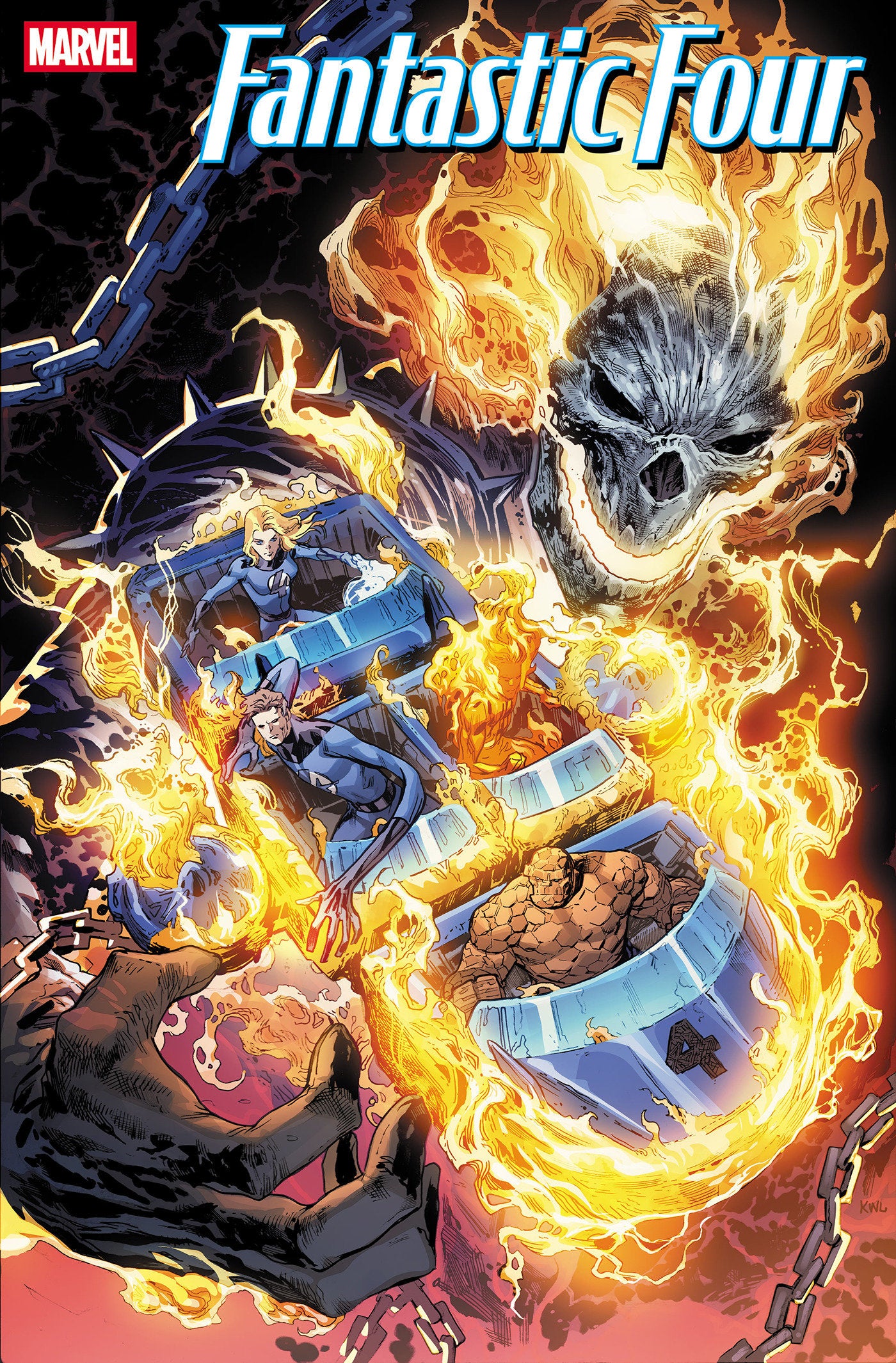 Fantastic Four #13 Ken Lashley 1:25 Ratio Variant