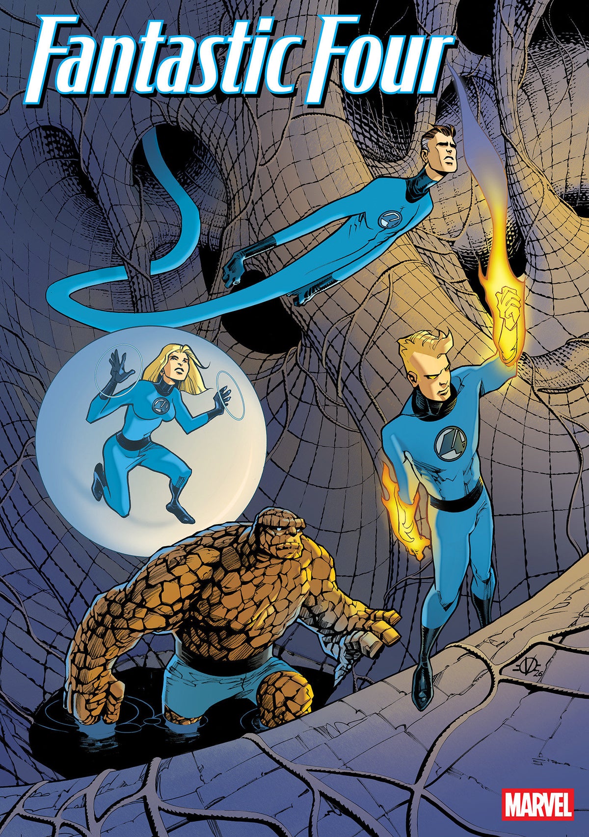 Fantastic Four #17 Olivier Vatine 1:25 Ratio Variant [Dnx]