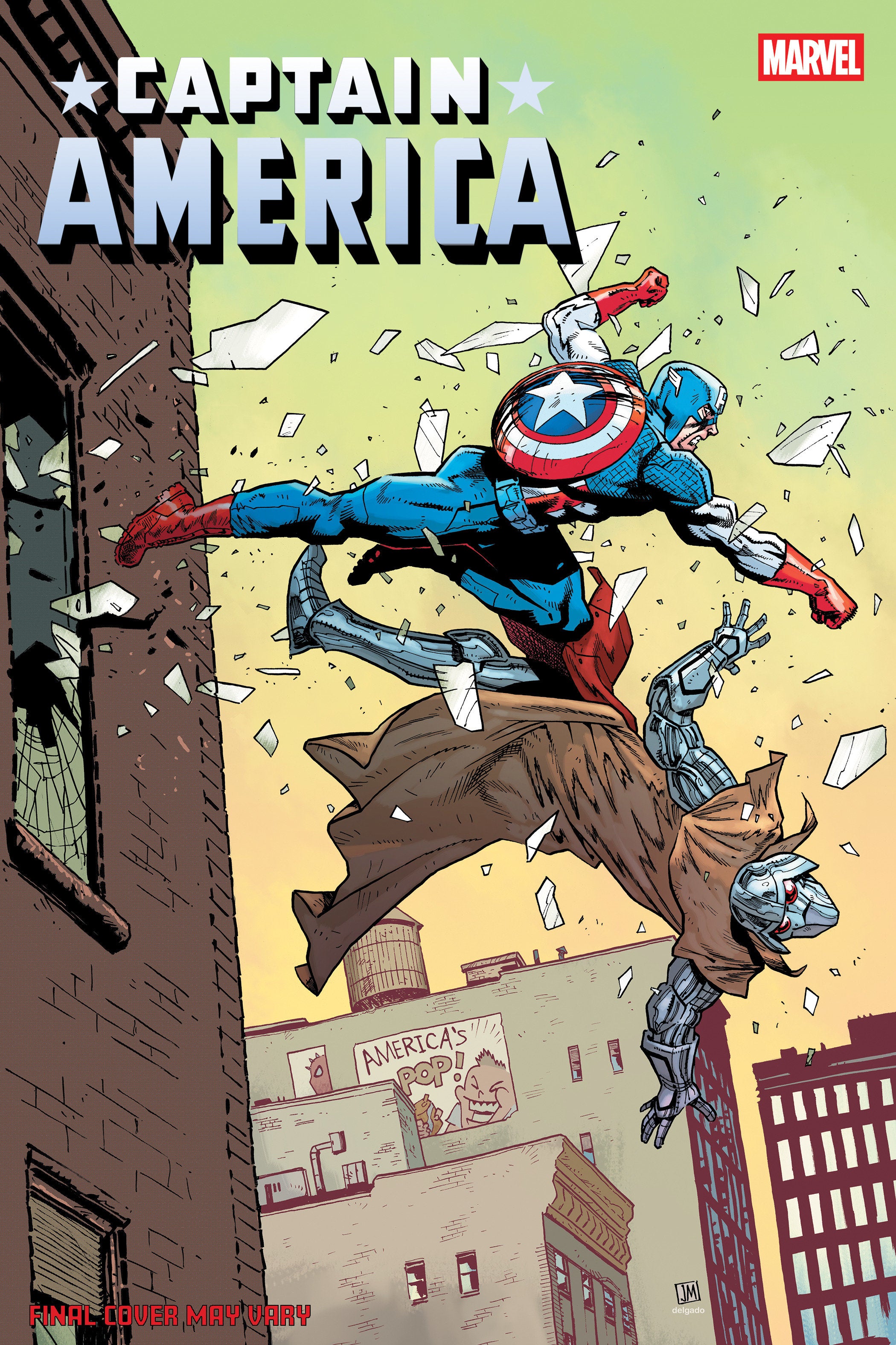 Captain America #10 Justin Mason 1:25 Ratio Variant