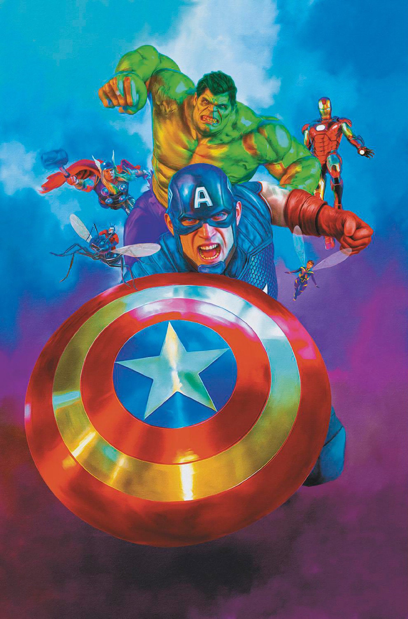 Captain America #12 Classified Artist Magic: The Gathering Full Art 1:50 Ratio Variant [Arm]