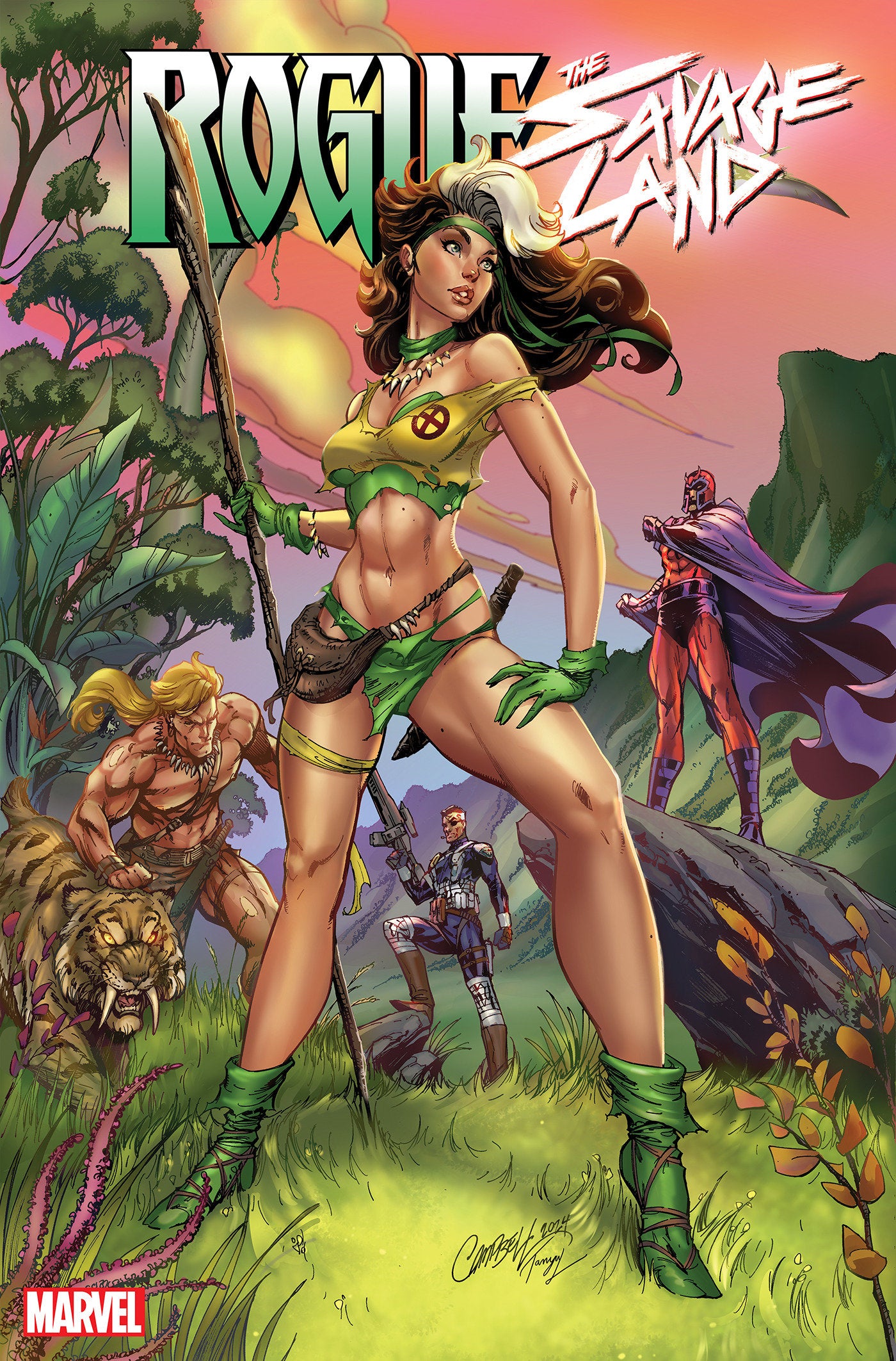 Rogue: The Savage Land #1 J. Scott Campbell Rogue Variant *one copy per customer*