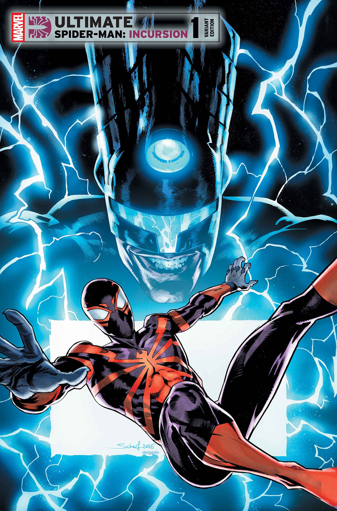 Ultimate Spider-Man: Incursion #1 Jonas Scharf 1:25 Ratio Variant