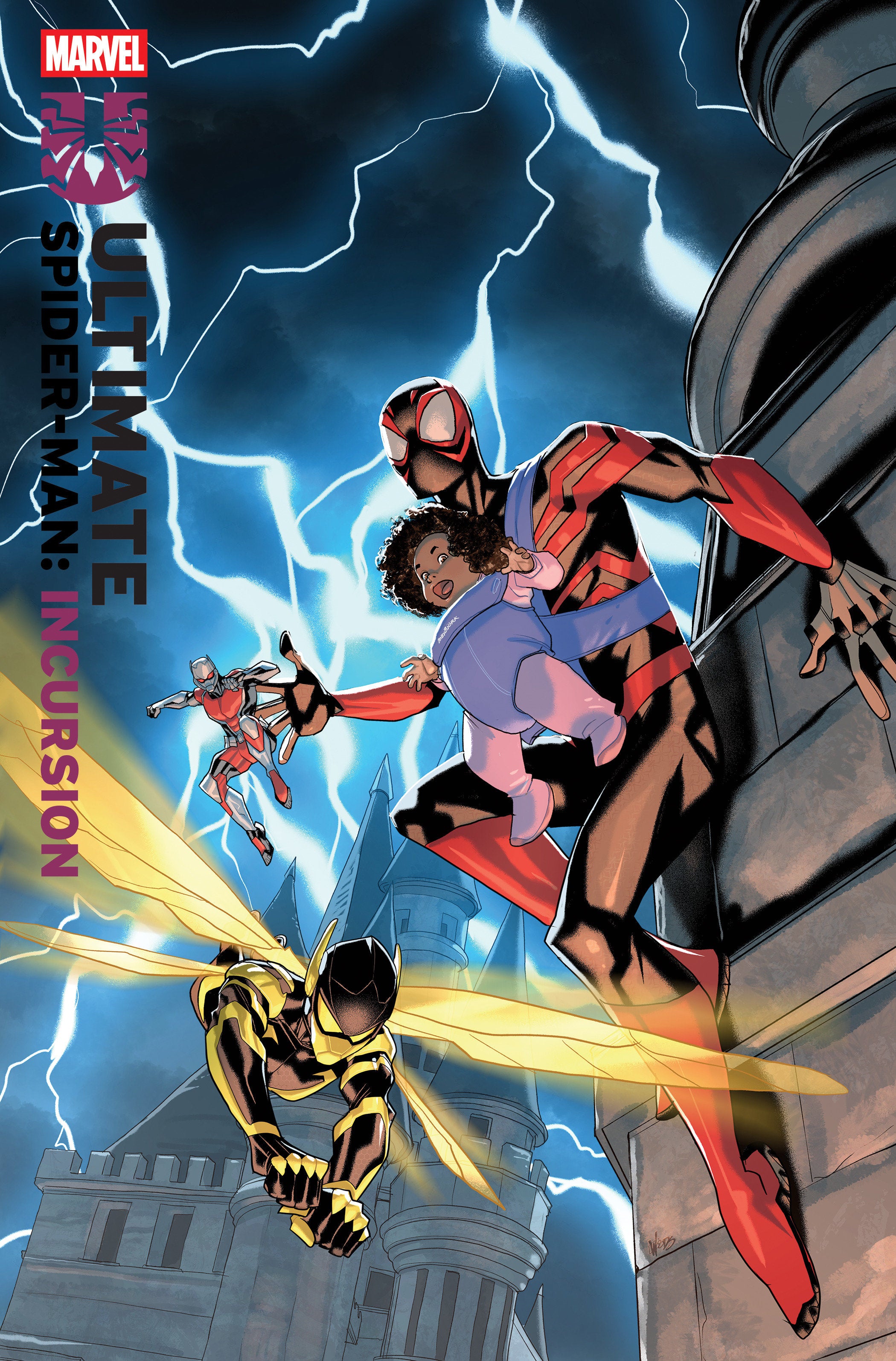 Ultimate Spider-Man: Incursion #5 Pete Woods 1:25 Ratio Variant