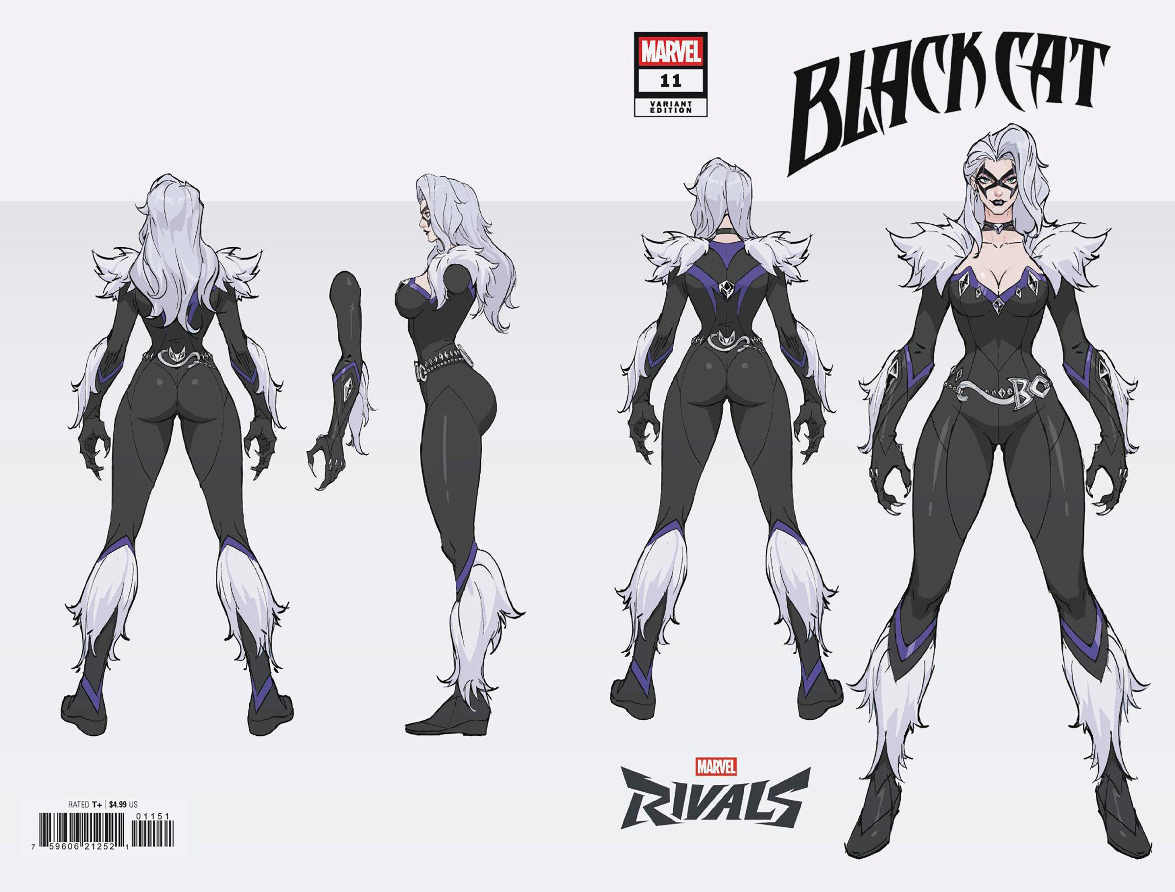 Black Cat #11 Netease Games Marvel Rivals Wraparound Variant