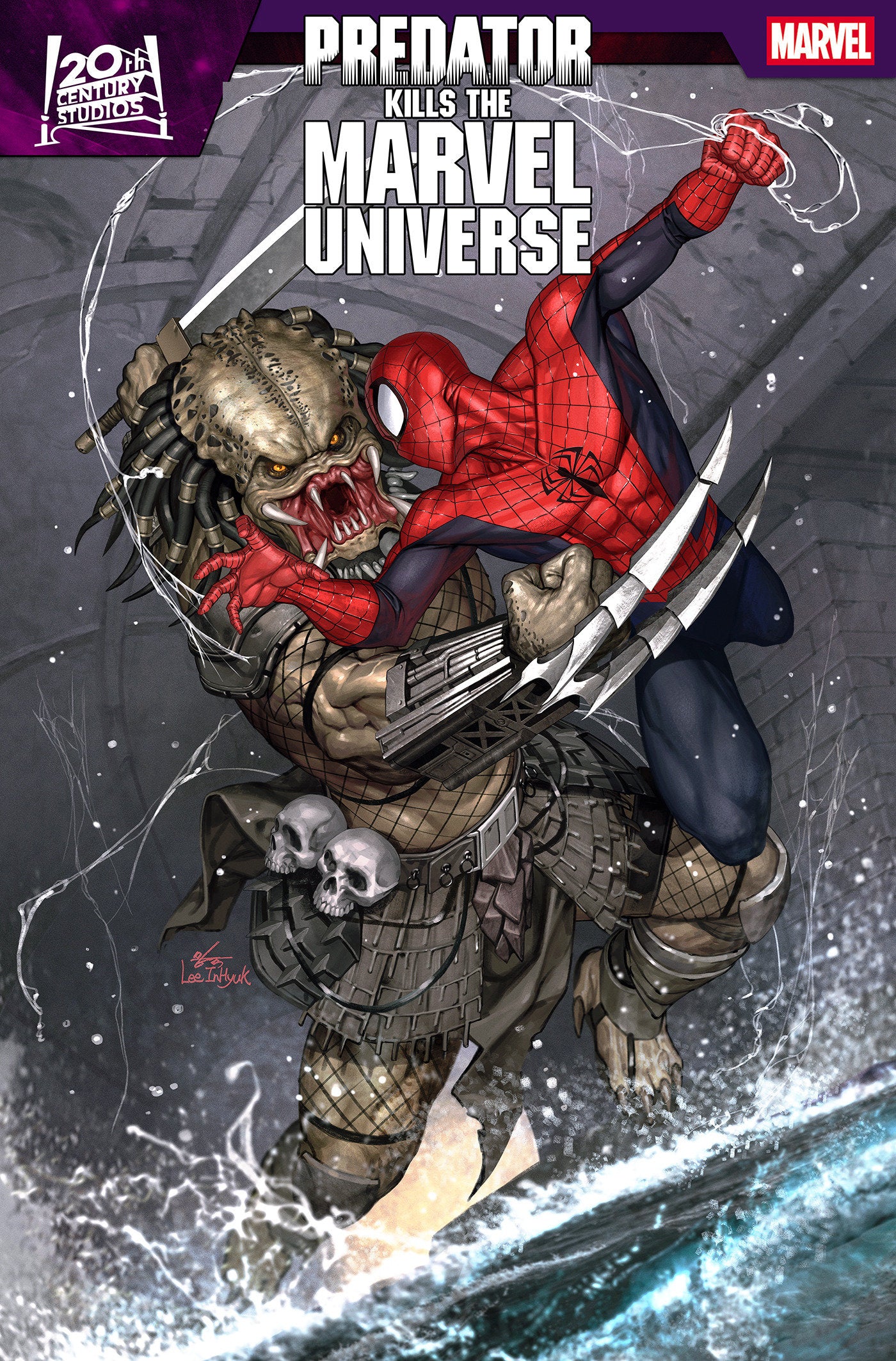 Predator Kills The Marvel Universe #1 Inhyuk Lee 1:25 Ratio Variant