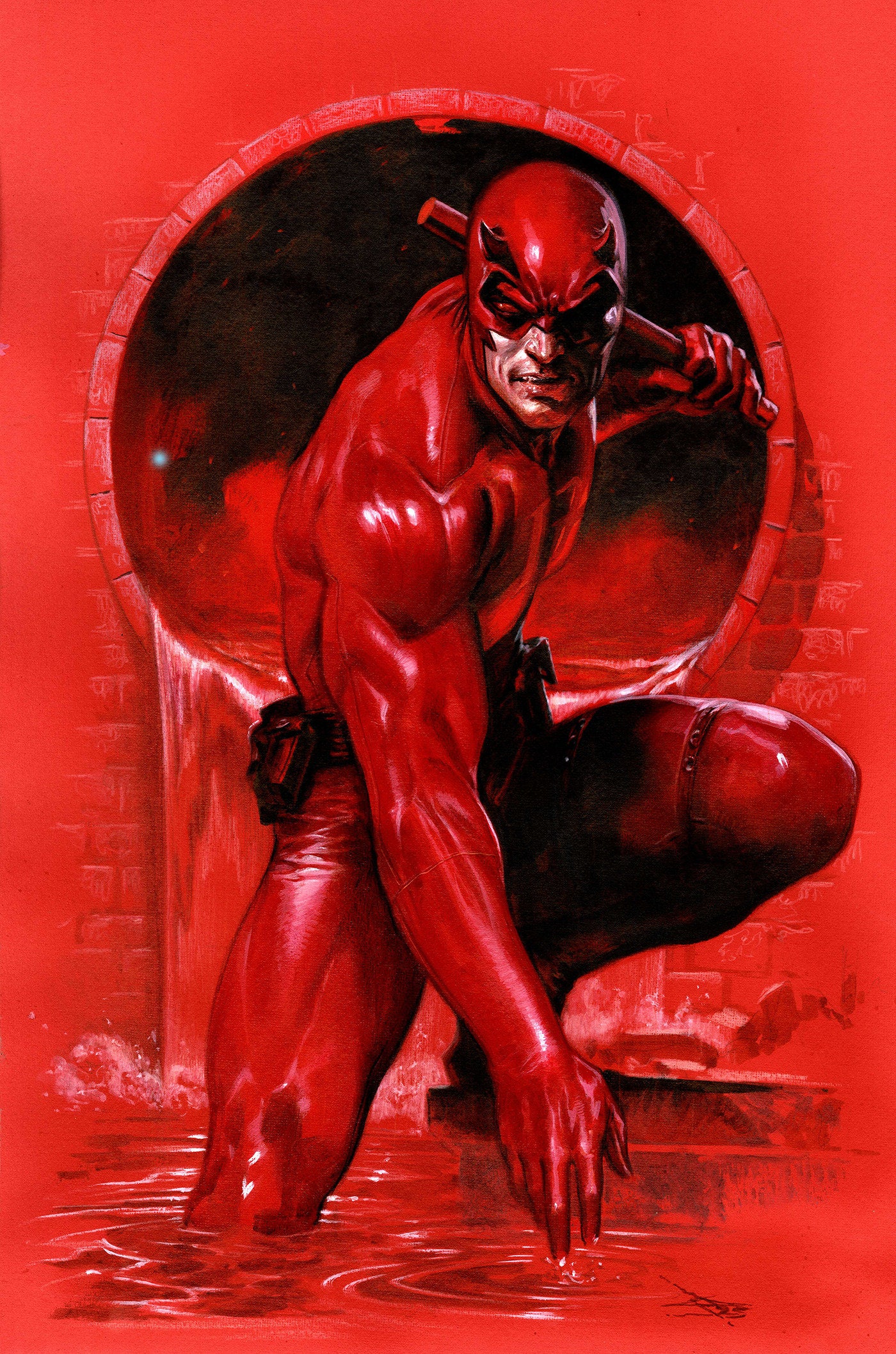 Daredevil #5 Gabriele Dell'otto Full Art 1:100 Ratio Variant