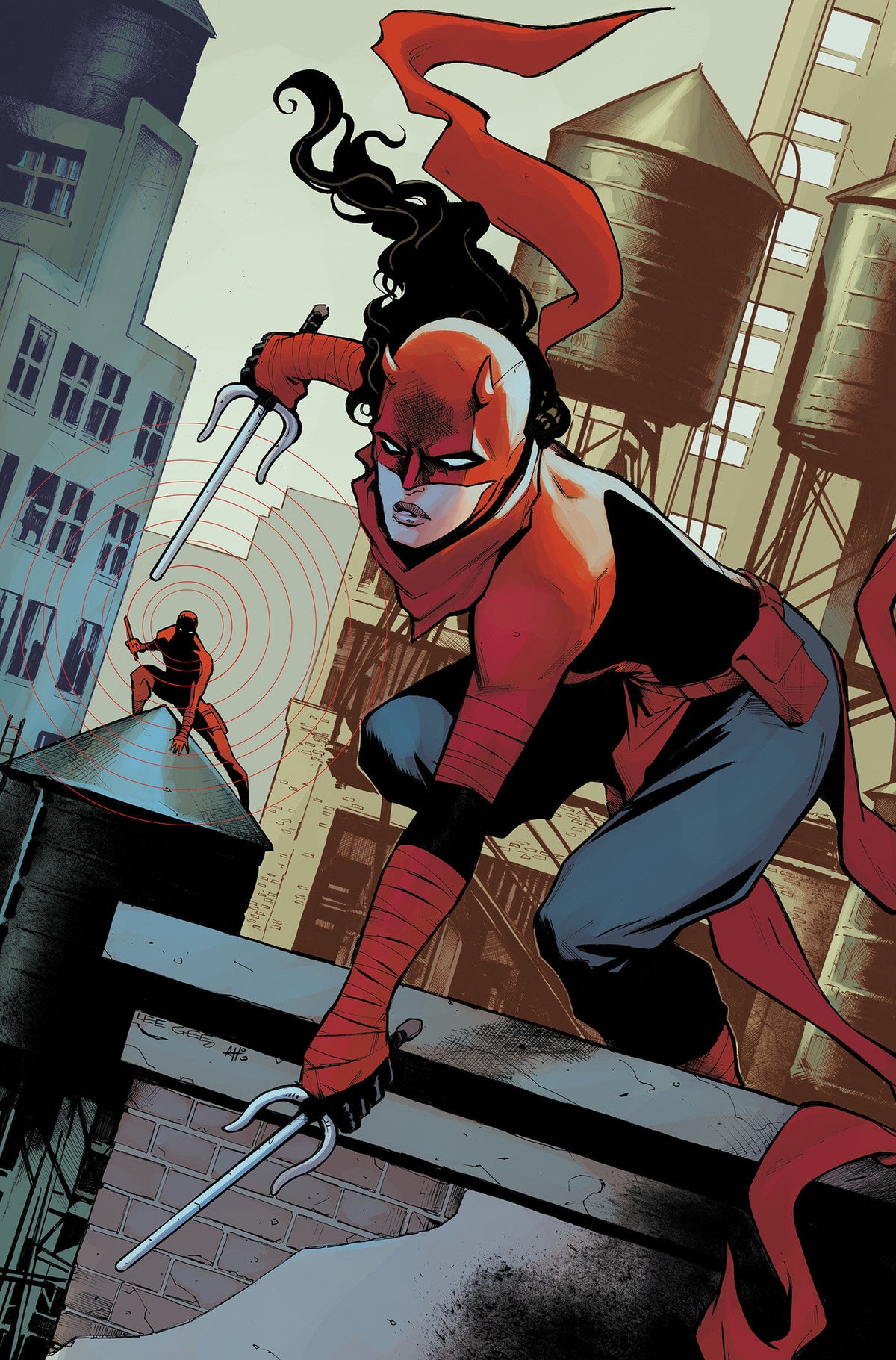 Daredevil #7 Lee Garbett Full Art 1:100 Ratio Variant