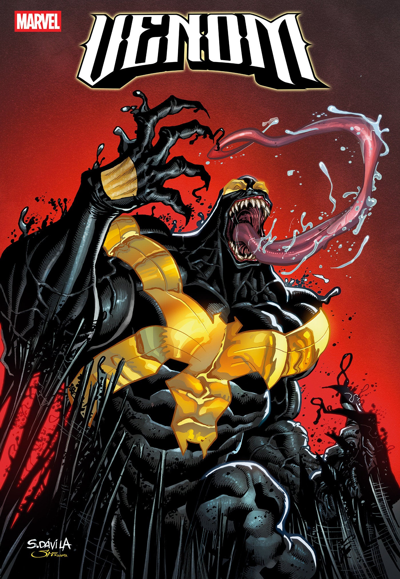 Venom #258 Sergio Davila 1:25 Ratio Variant