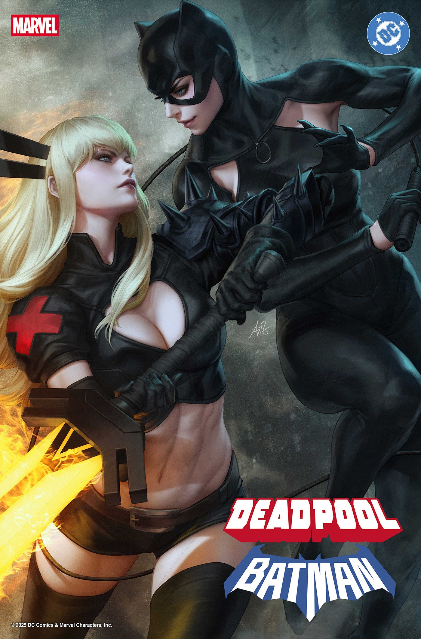 Marvel/DC: Deadpool/Batman #1 Artgerm Variant *One per Customer*
