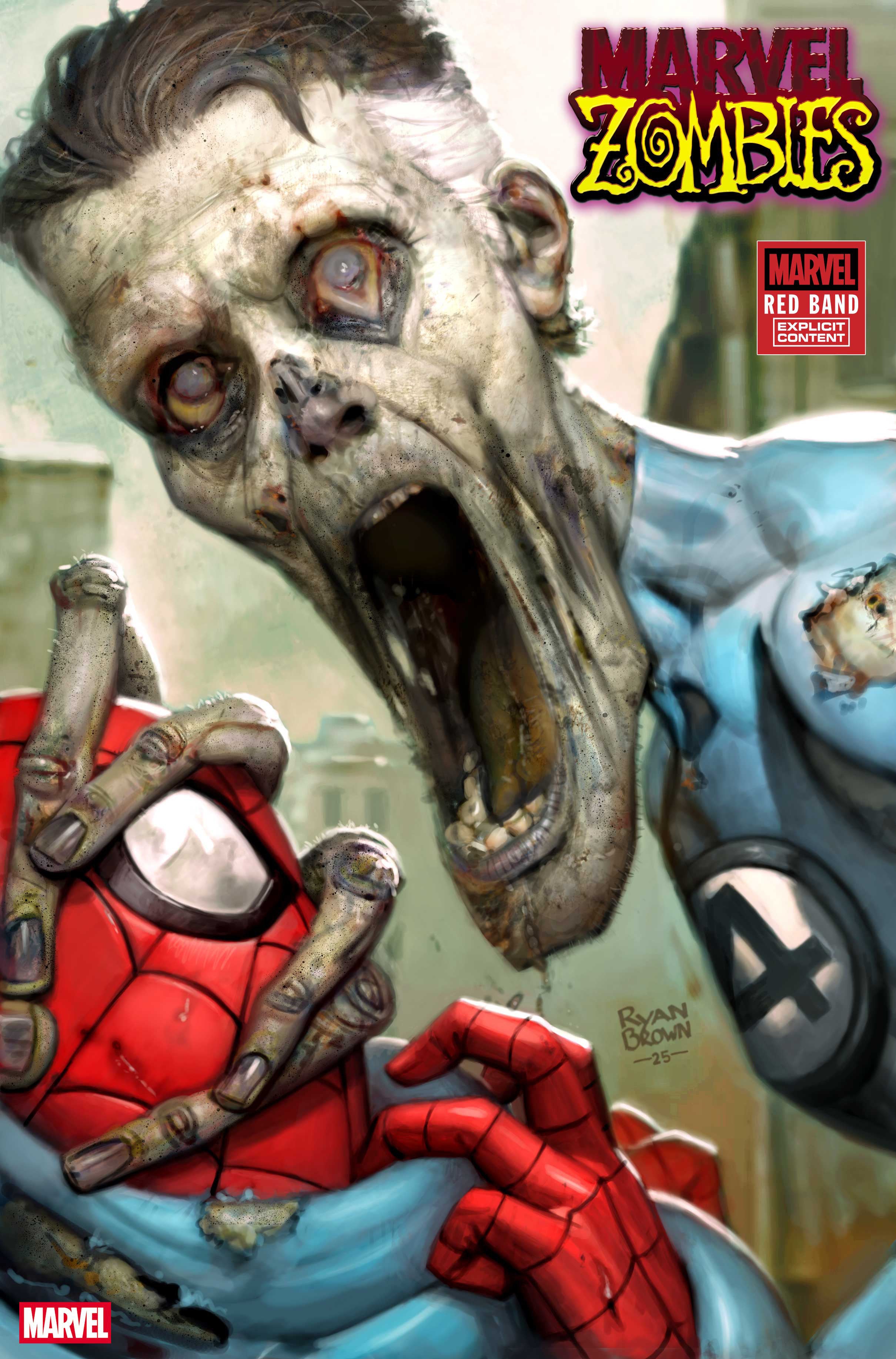 Marvel Zombies: Red Band #1 Ryan Brown 1:25 Ratio Variant [Polybagged]