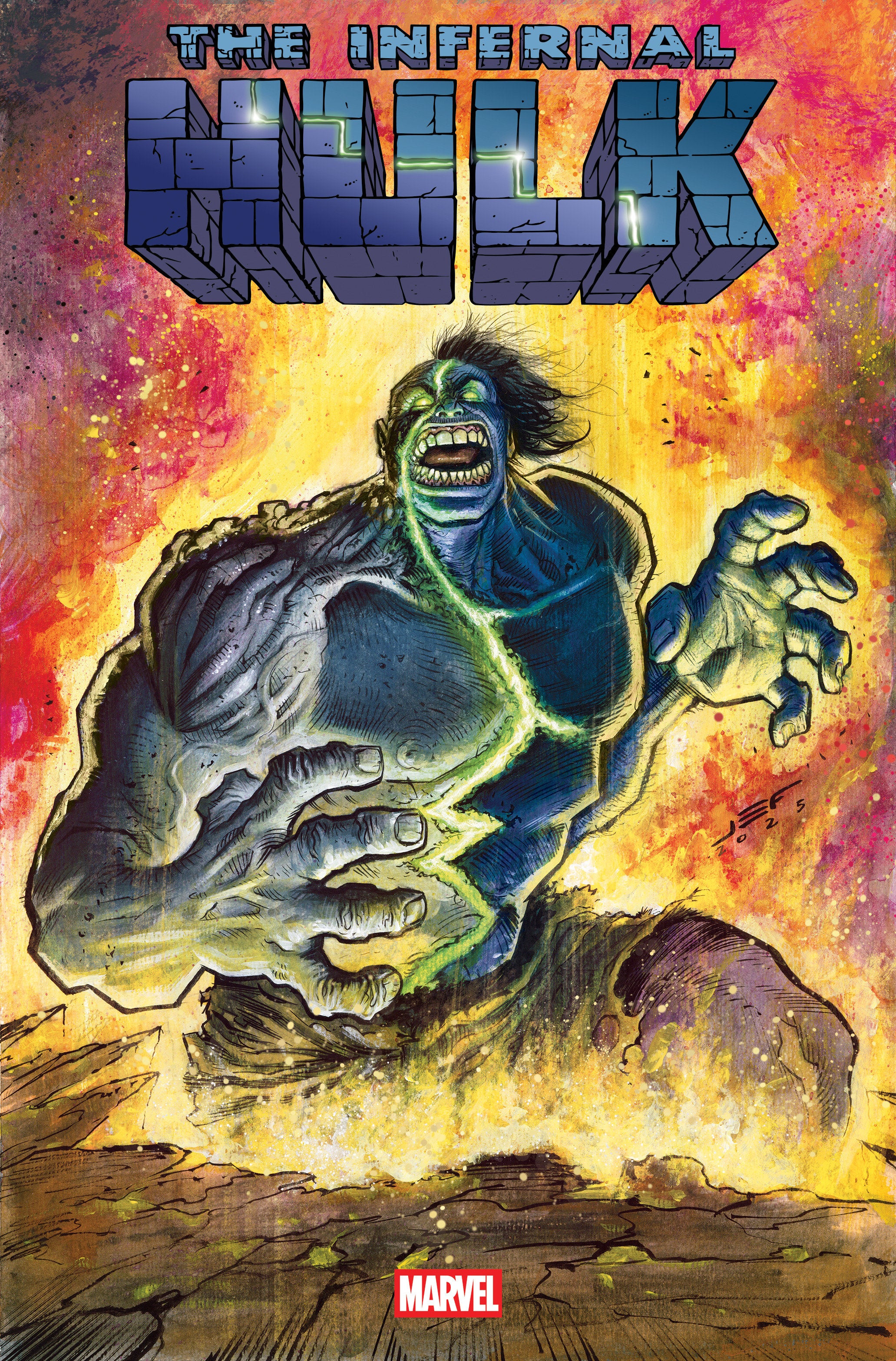 Infernal Hulk #1 Juan Ferreyra 1:25 Ratio Variant