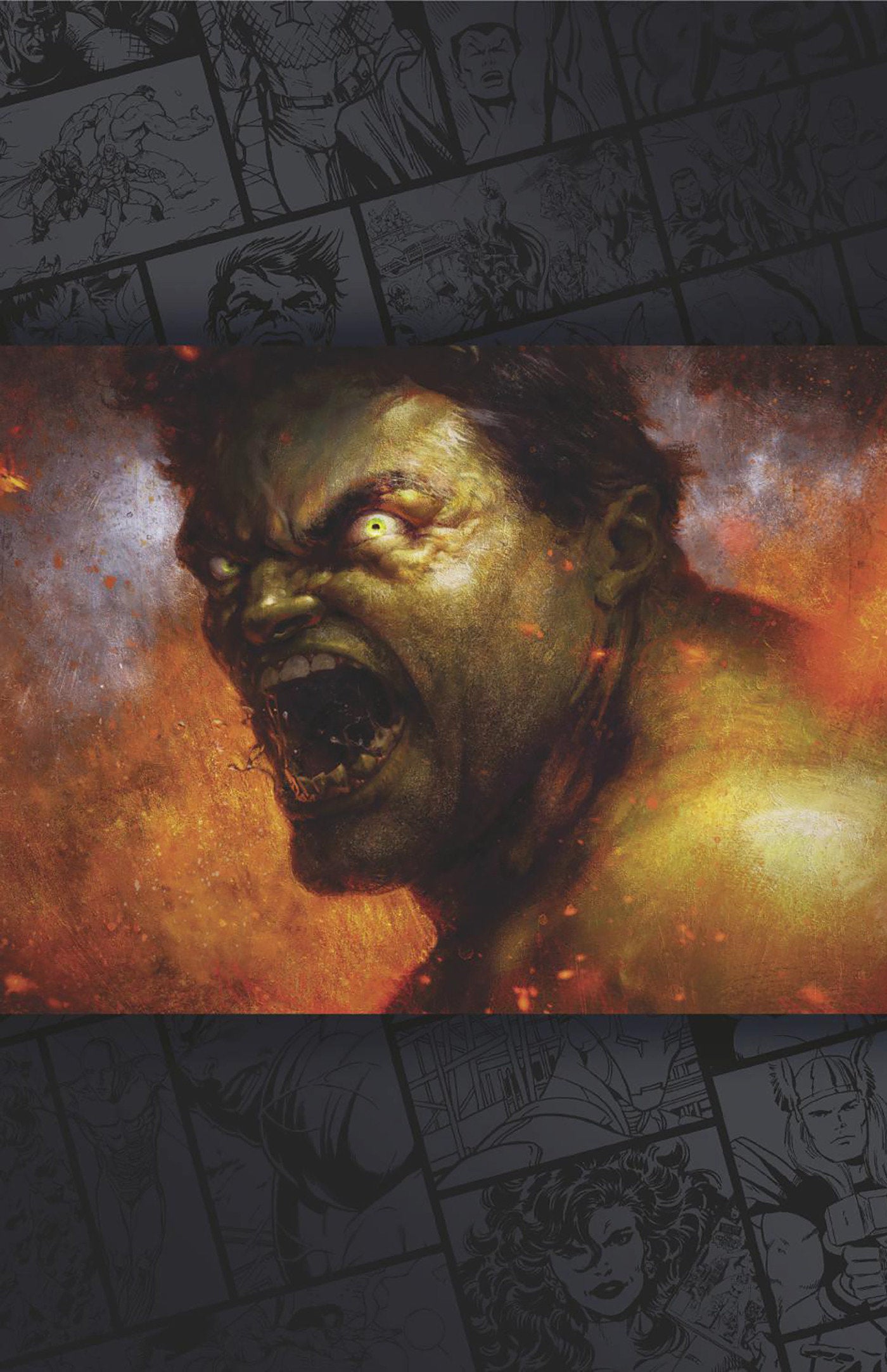 Infernal Hulk #8 Classified Artist Magic: The Gathering Full Art 1:50 Ratio Variant