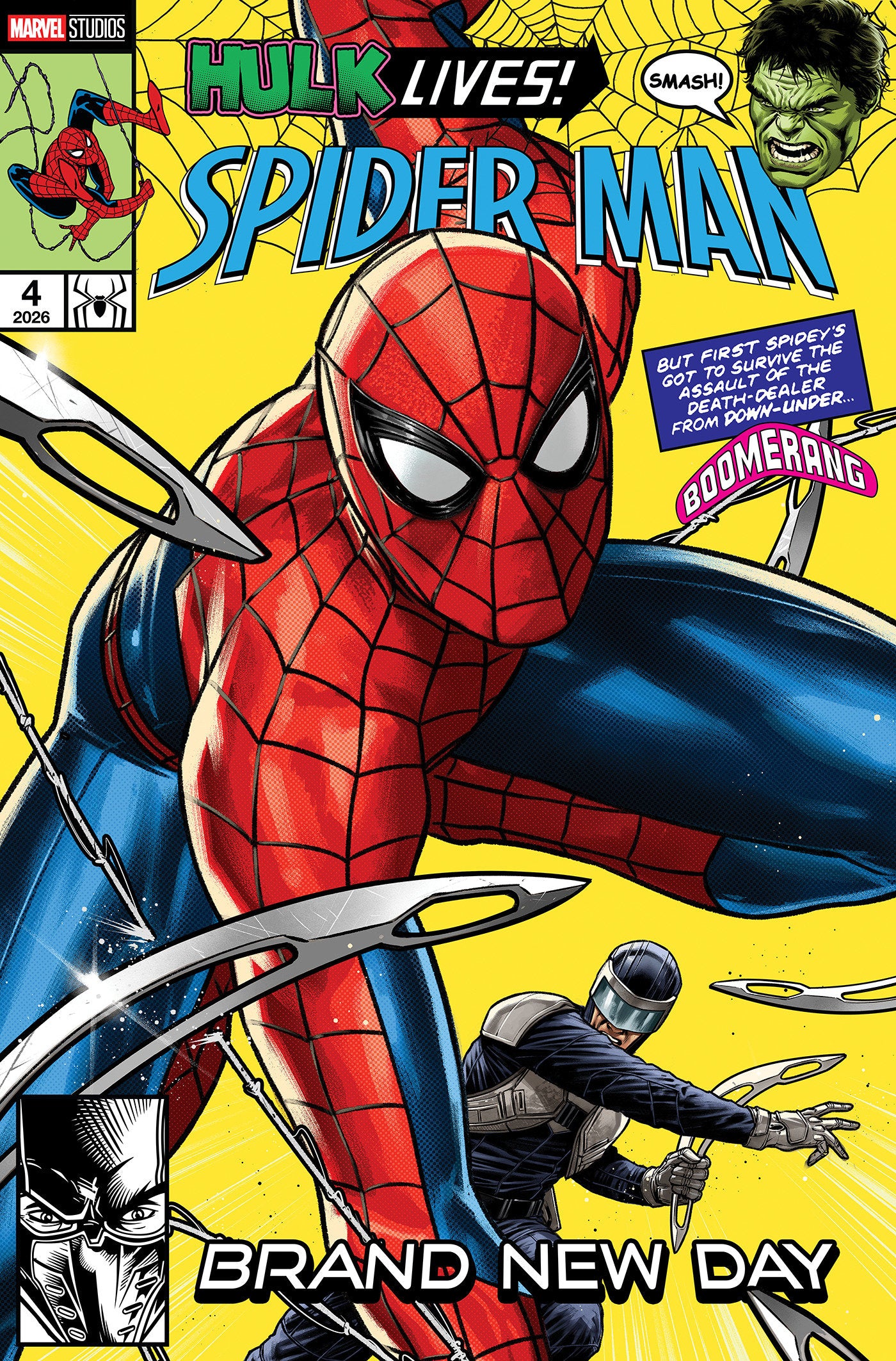 Spider-Man/Hulk: Fire And Brimstone #1 Cafu Spider-Man: Brand New Day