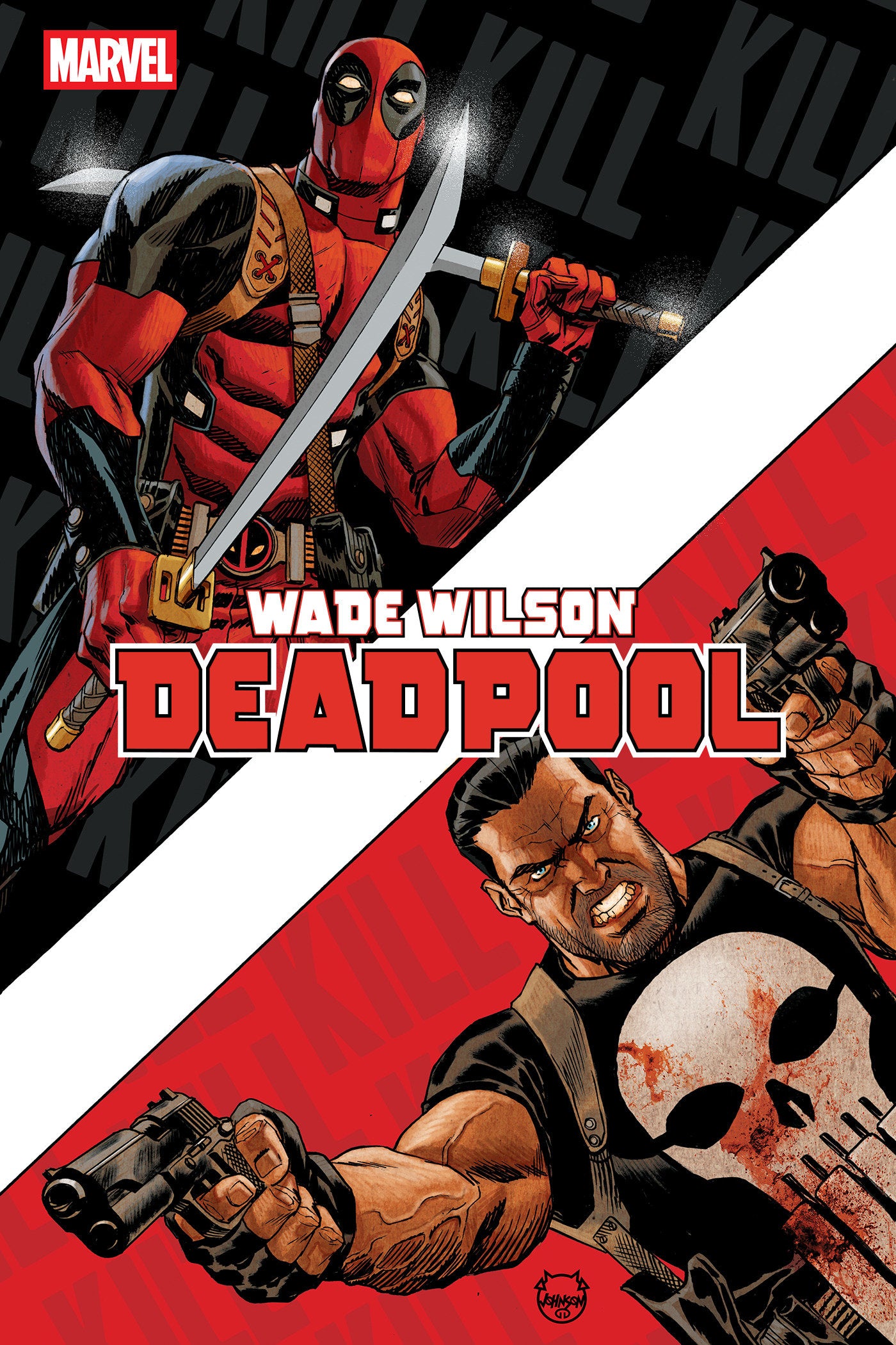 Wade Wilson: Deadpool #8 Dave Johnson 1:25 Ratio Variant [Bg]