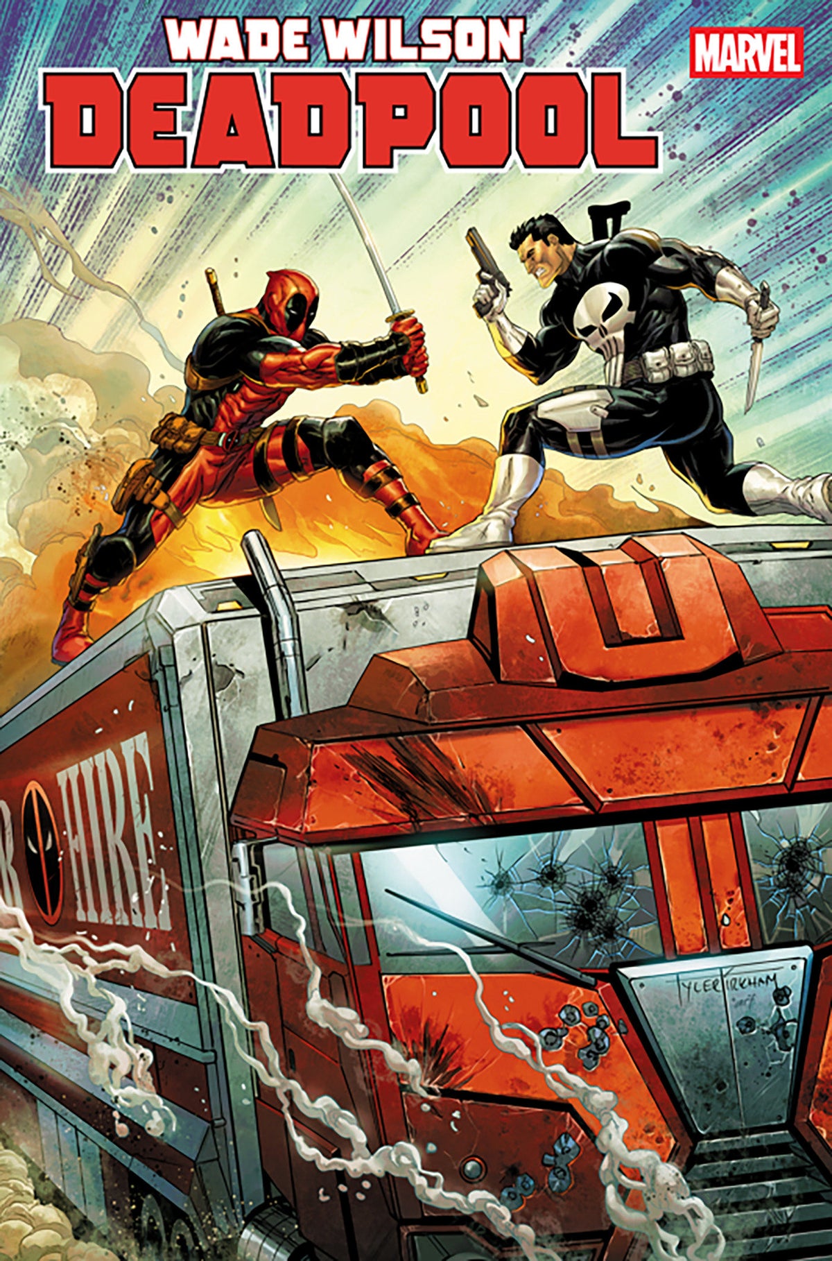Wade Wilson: Deadpool #9 Tyler Kirkham 1:25 Ratio Variant [Bg]