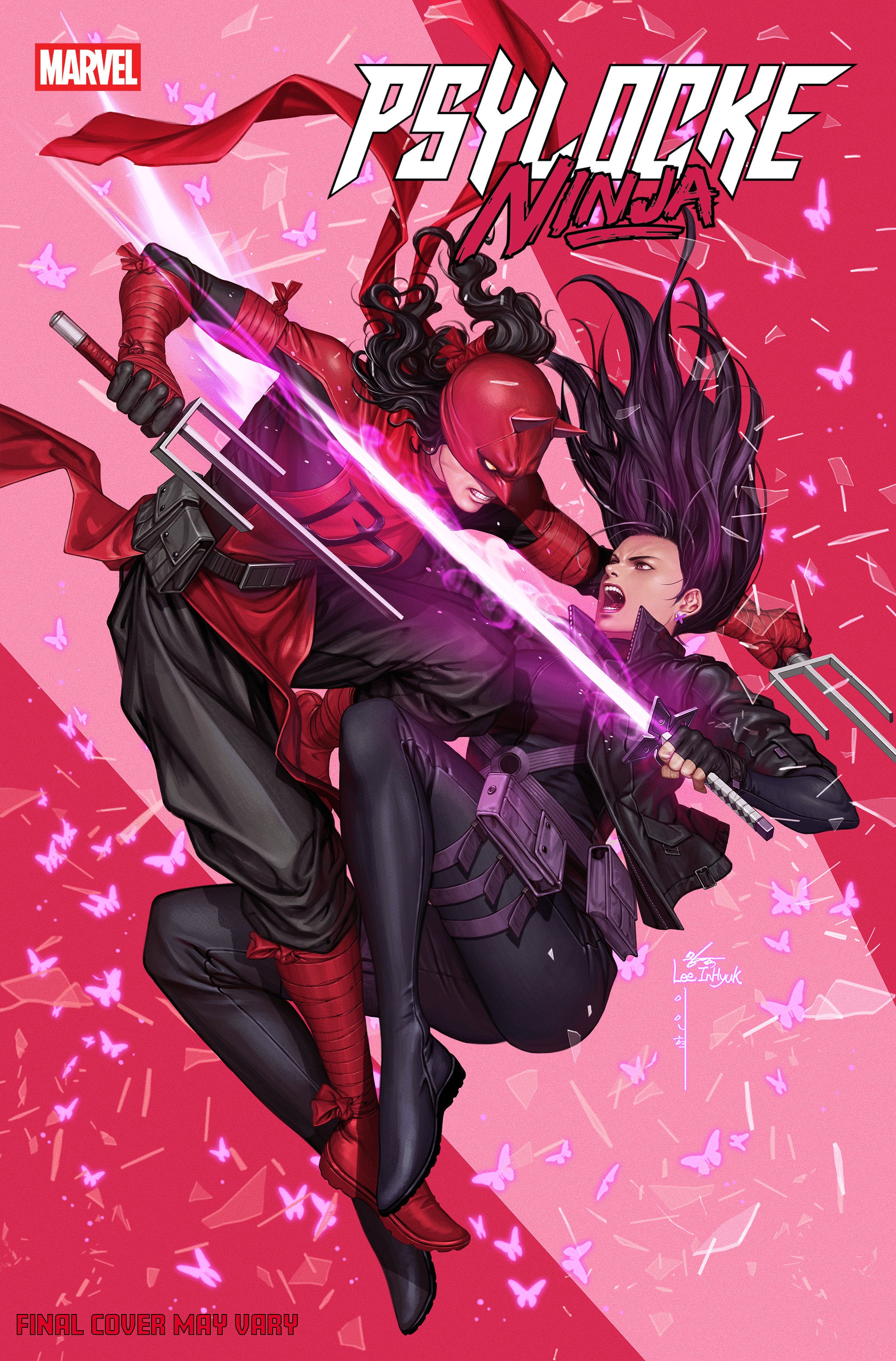 Psylocke: Ninja #3 Inhyuk Lee Versus Elektra Variant