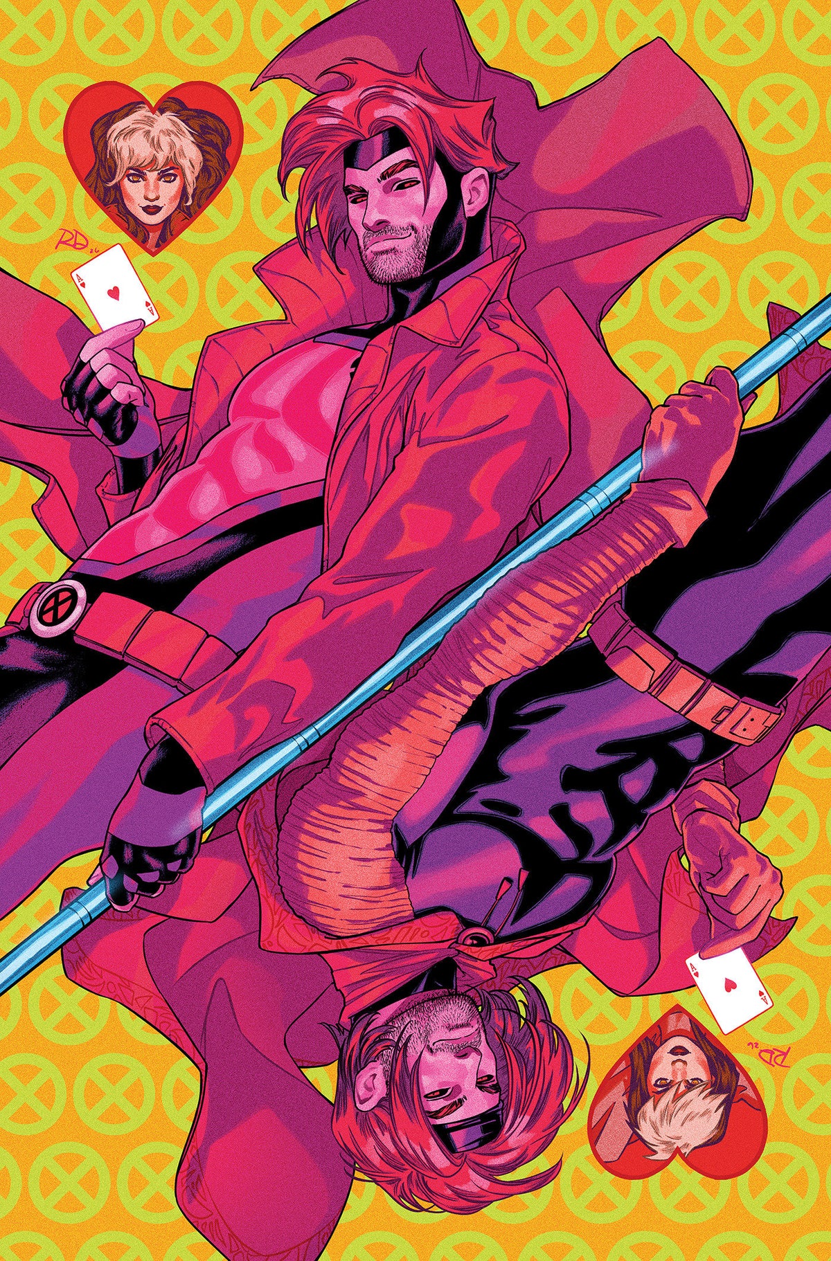 Gambit Gone #1 Russell Dauterman Full Art 1:50 Ratio Variant