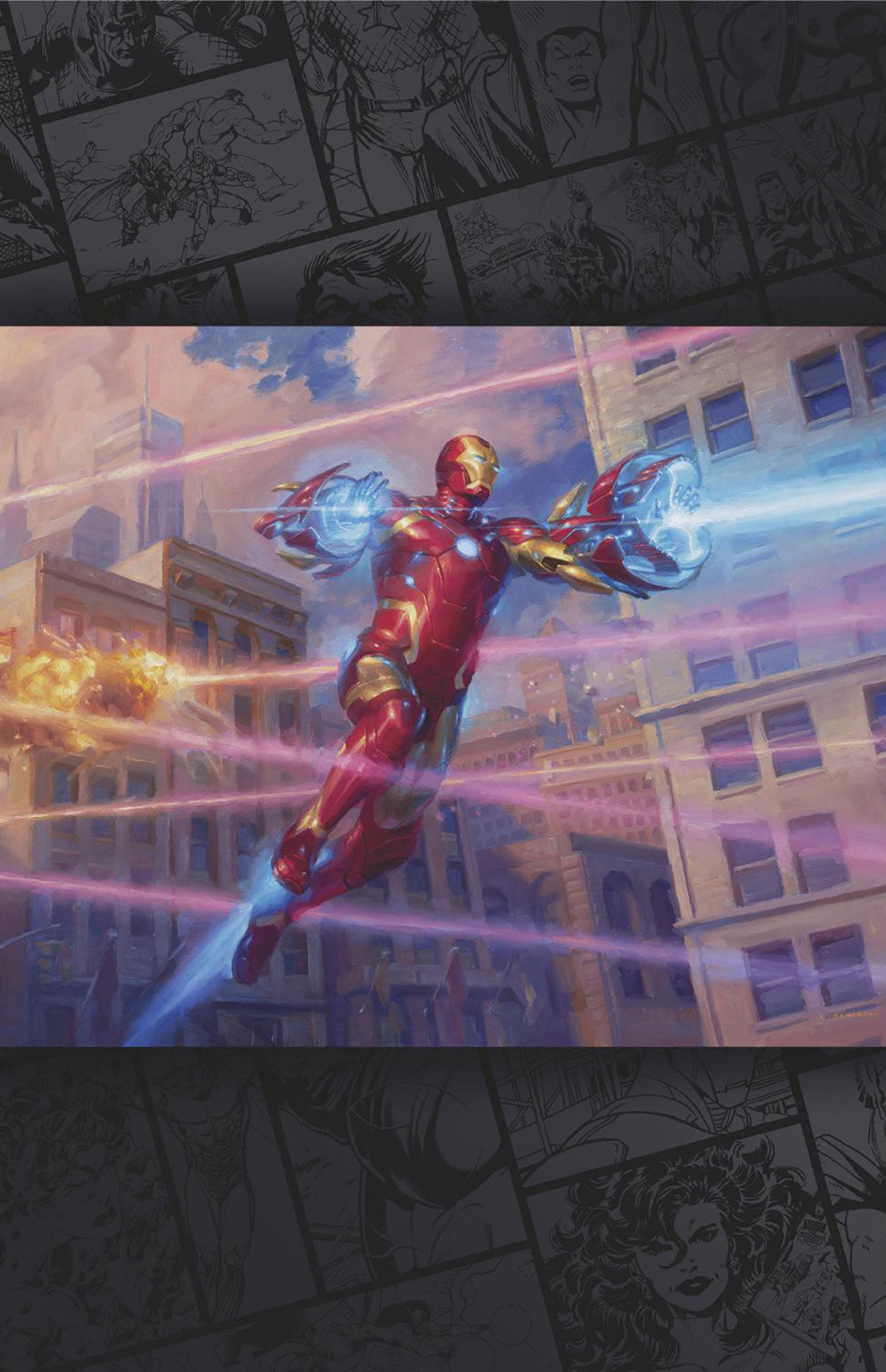 Iron Man #6 Classified Artist Magic: The Gathering Full Art 1:50 Ratio Variant