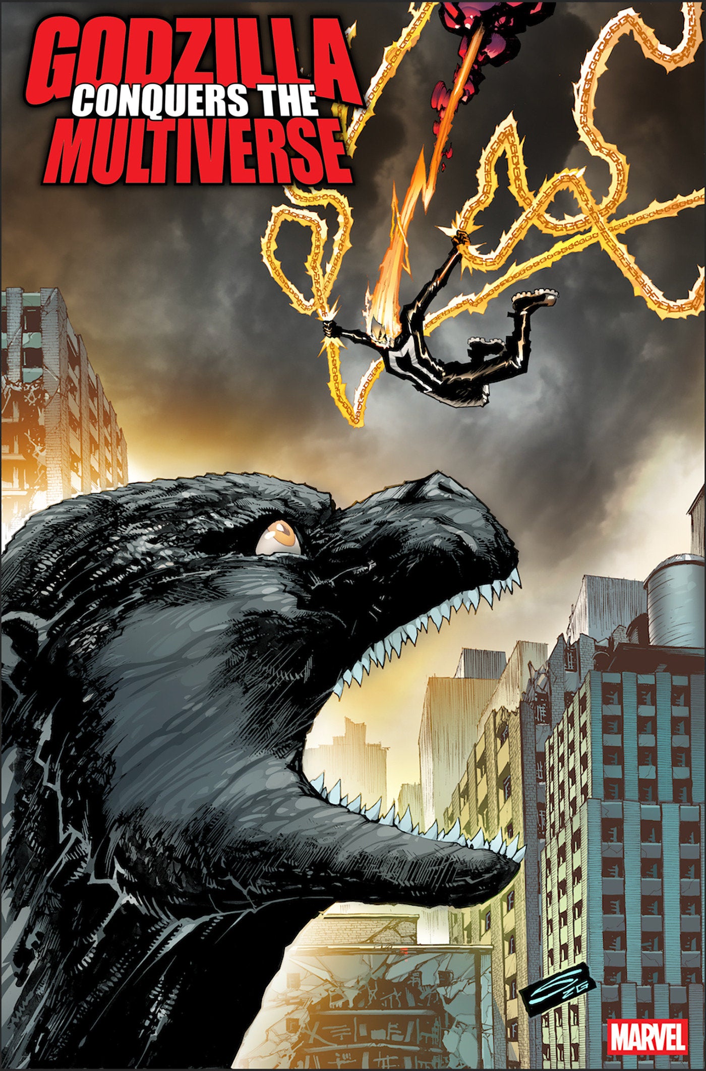 Godzilla Conquers The Multiverse #1 Gerardo Sandoval 1:25 Ratio Variant