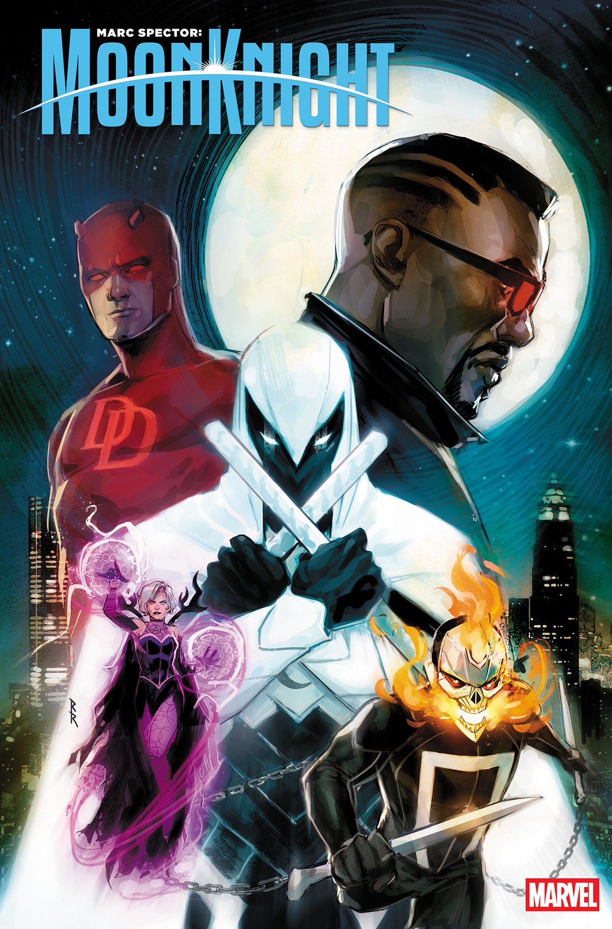 Marc Spector: Moon Knight #8 Rod Reis 1:25 Ratio Variant