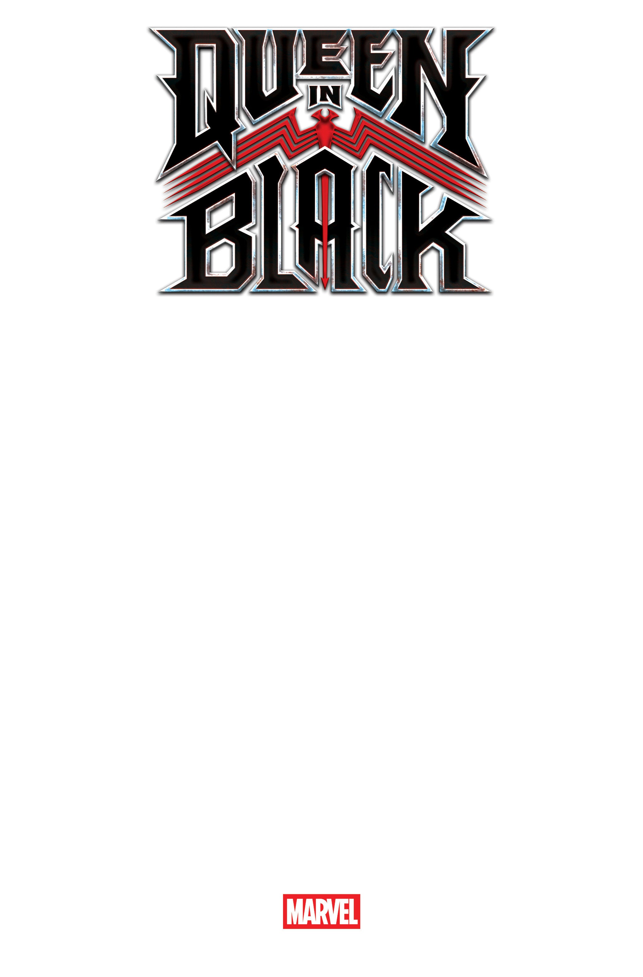 Queen In Black #1 Blank Cover Variant [Qib]