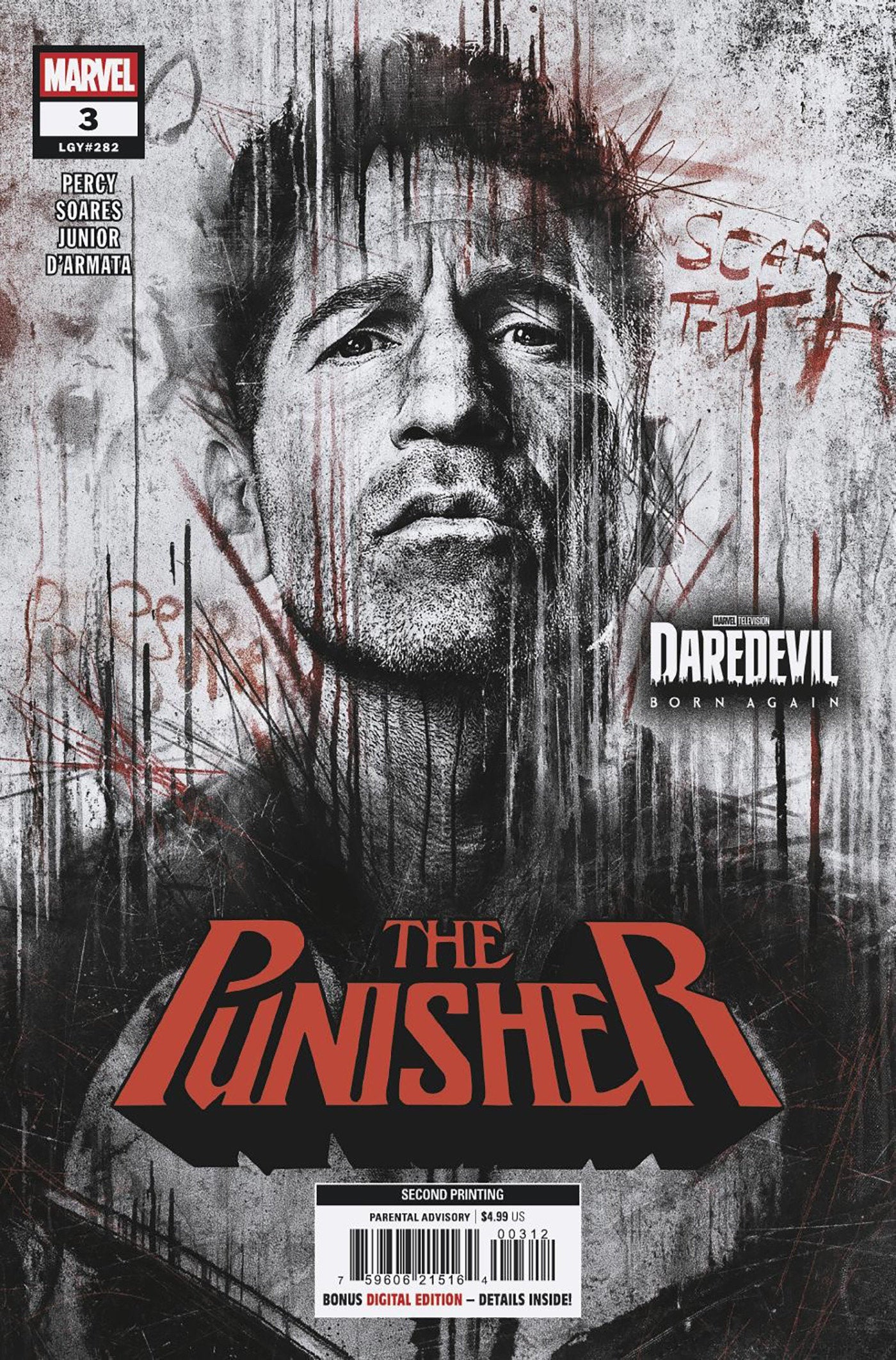 Punisher #3 Marvel Television 2nd Printing Variant *one copy per customer*