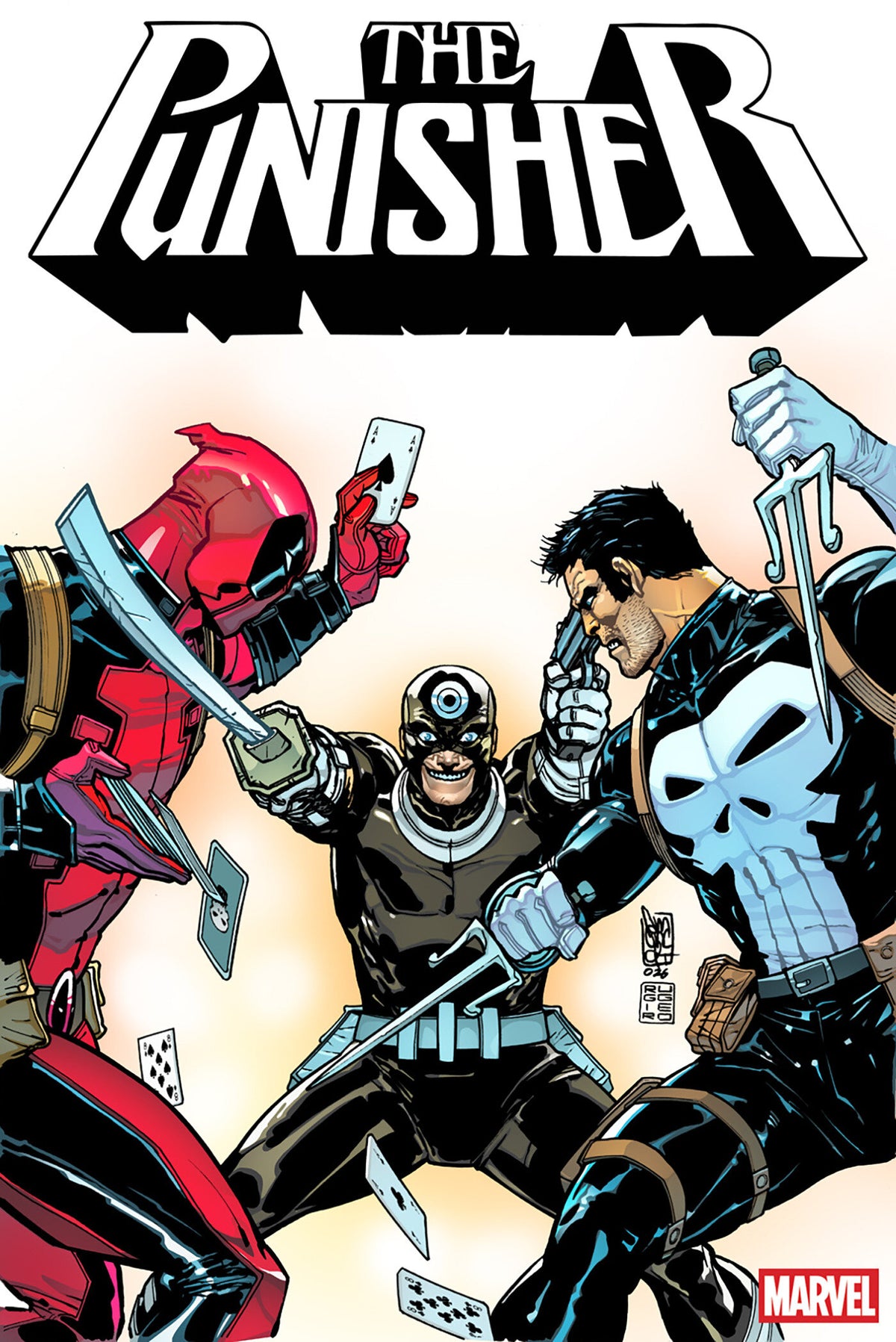 Punisher #9 Giuseppe Camuncoli 1:25 Ratio Variant [Bg]
