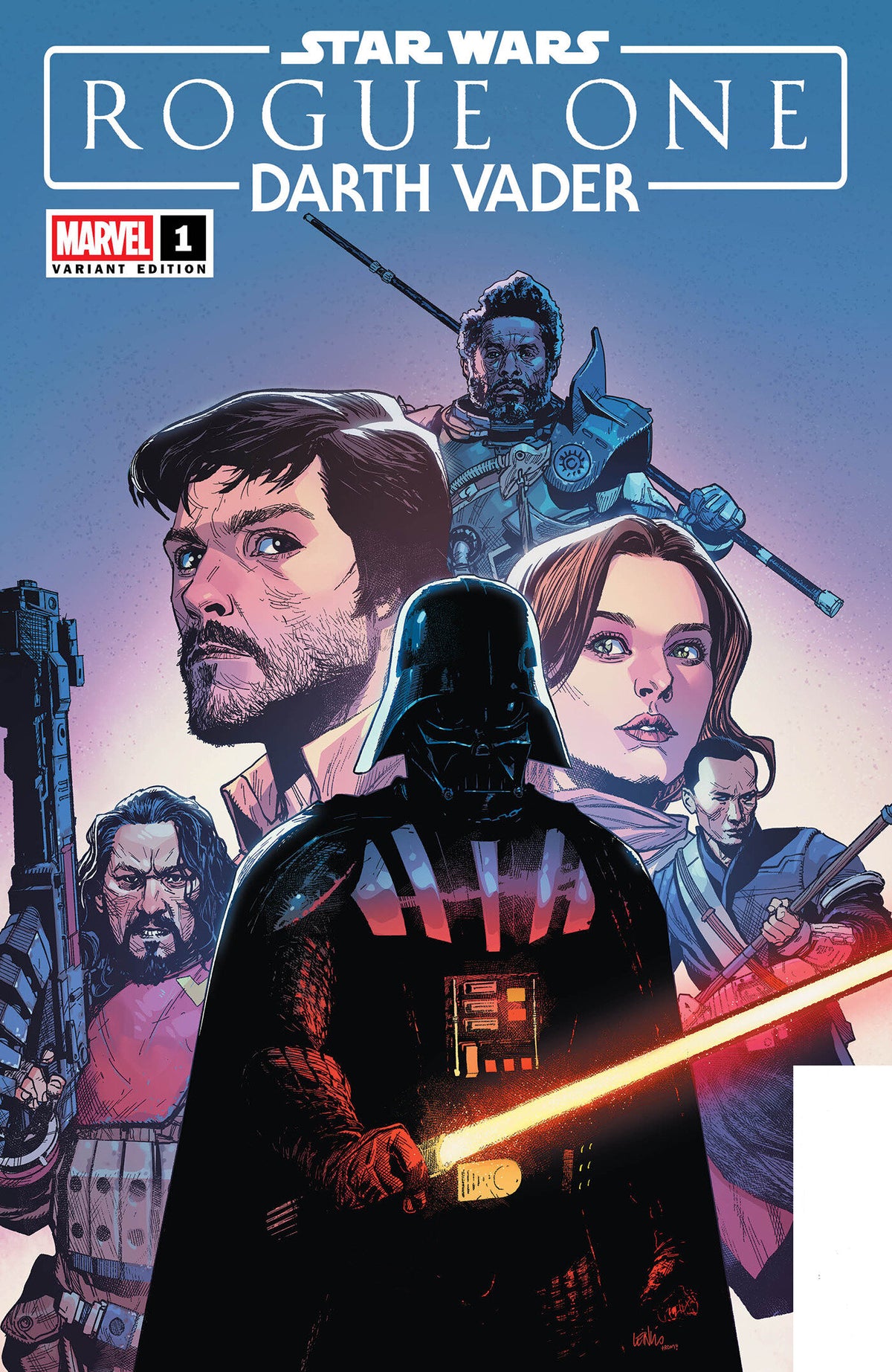 Star Wars: Rogue One   Darth Vader #1 Leinil Yu 1:25 Ratio Variant