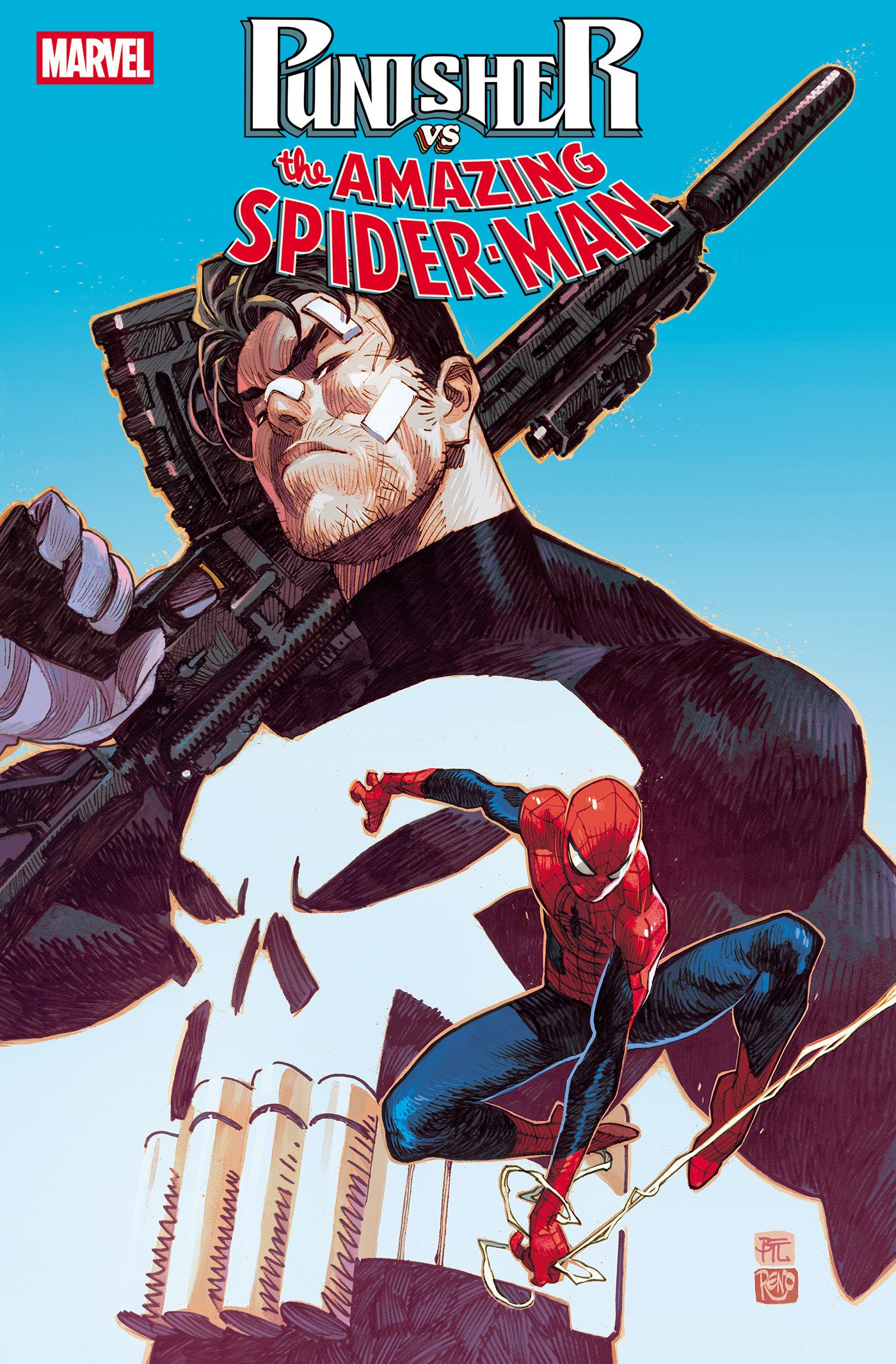 その他 the punisher vs spiderman Punisher vs. Spider-Man #1 Dike Ruan Variant