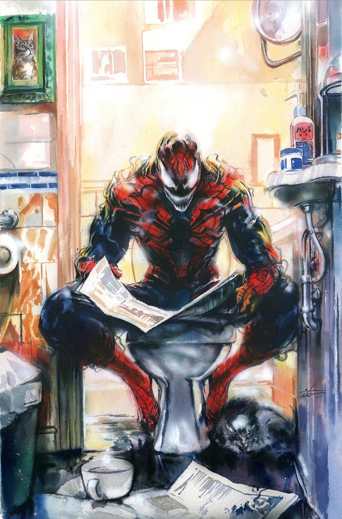 The Amazing Venom #1 Ito Full Art 1:100 Ratio Variant