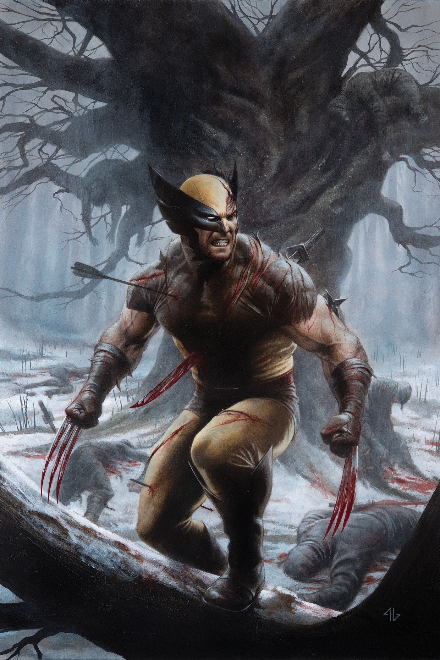 Avengers: Armageddon #2 Adi Granov Full Art 1:100 Ratio Variant