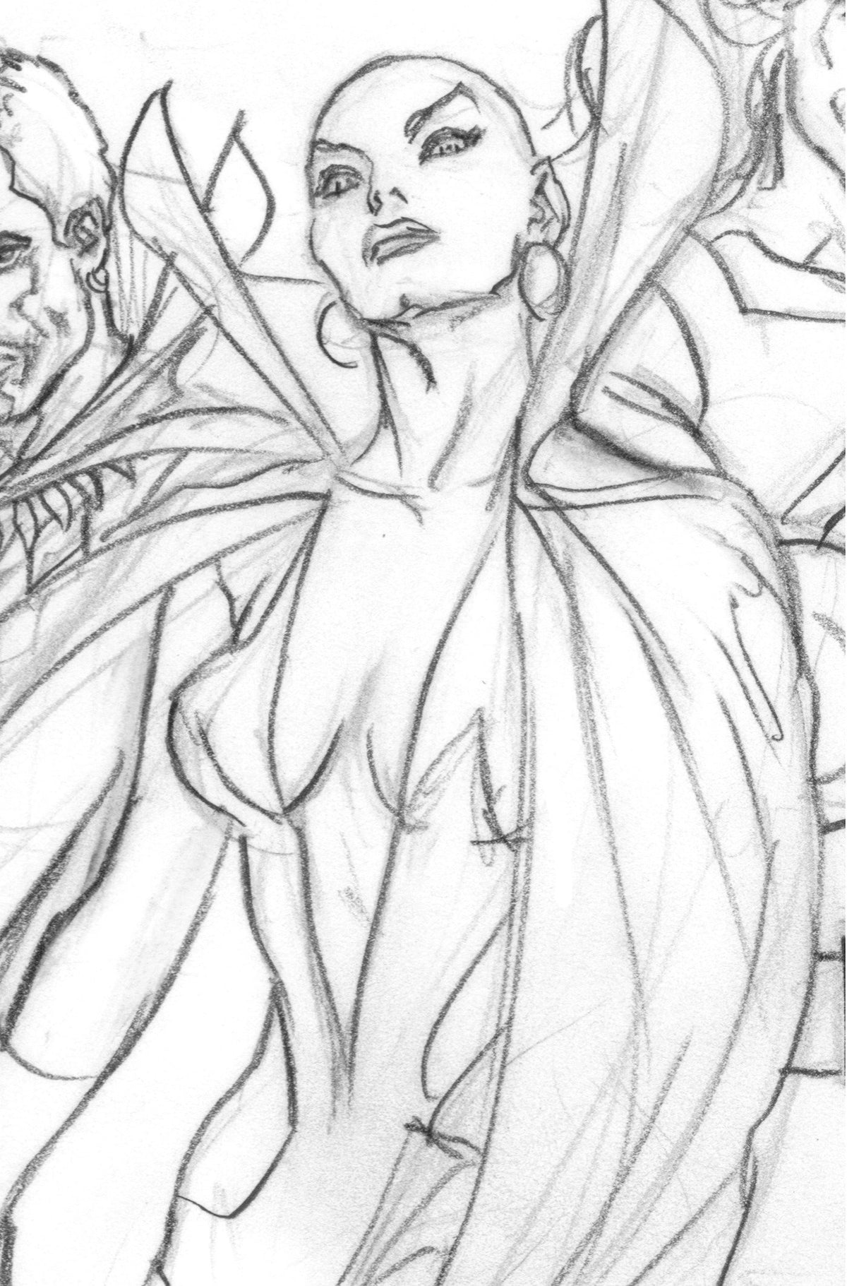 Avengers: Armageddon #4 Alex Ross Timeless Full Art Sketch 1:50 Ratio Variant