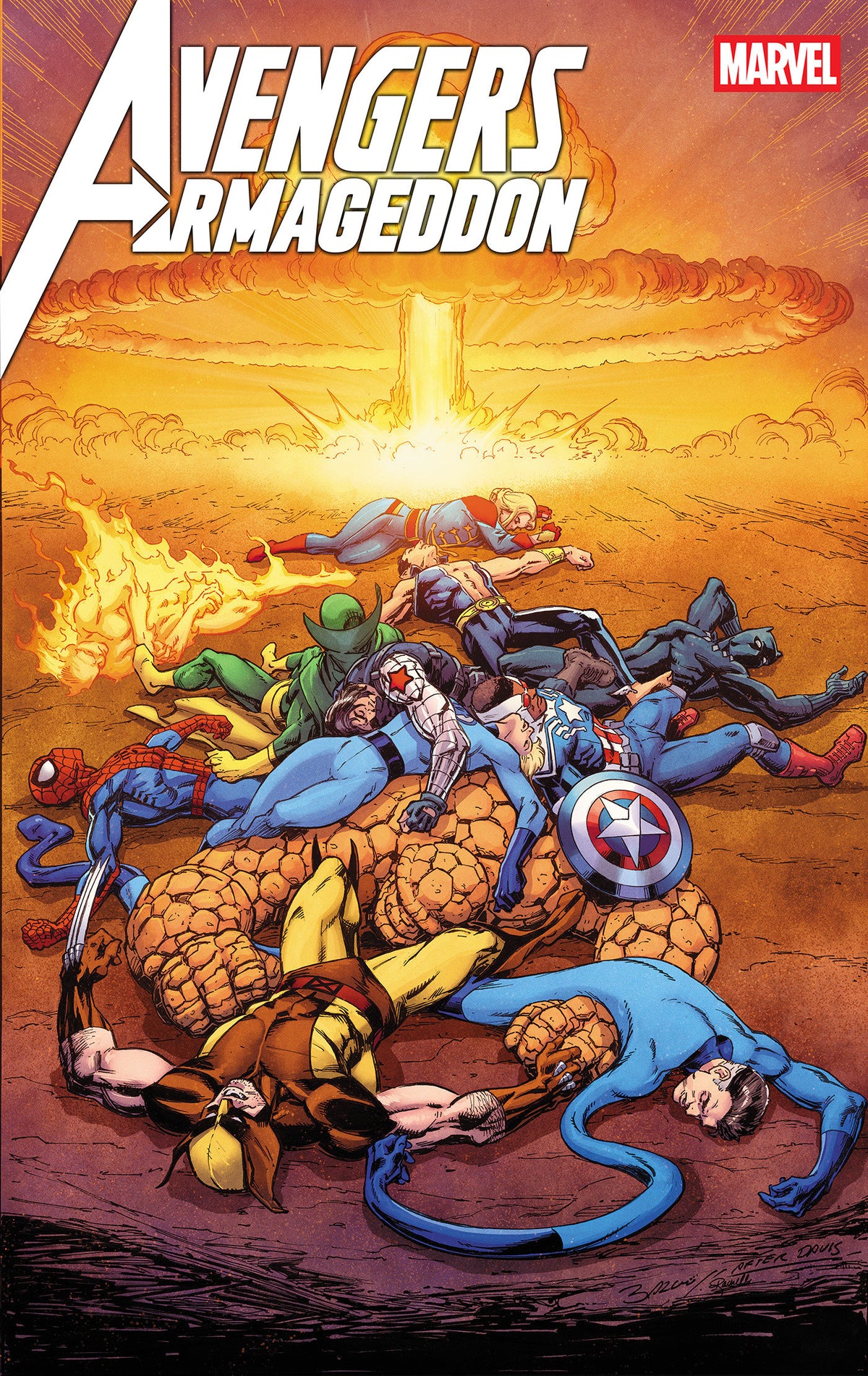 Avengers: Armageddon #5 Mark Bagley 1:25 Ratio Variant