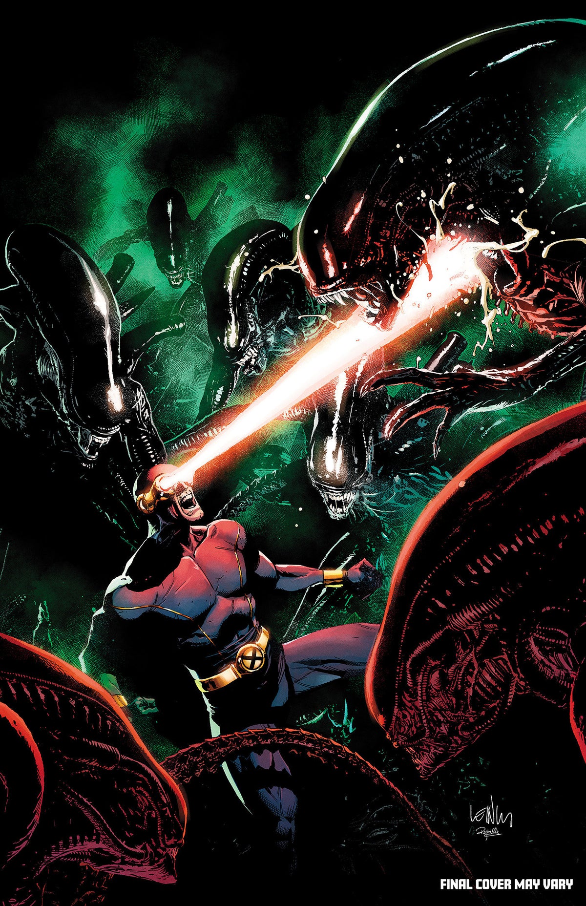 Alien vs. X-Men #1 Leinil Yu Full Art 1:100 Ratio Variant