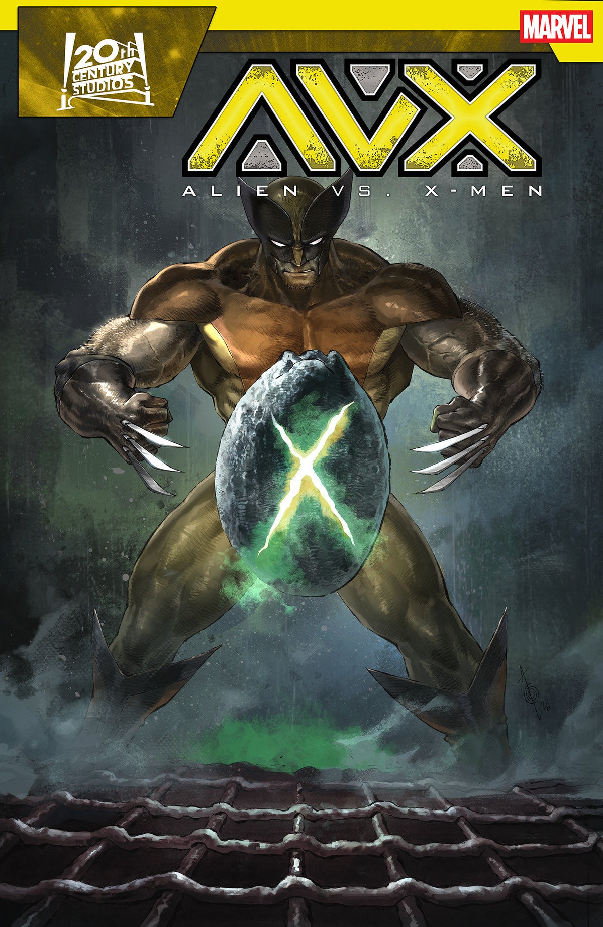 Alien vs. X-Men #1 Alan Quah Poster Homage Variant *one copy per customer*