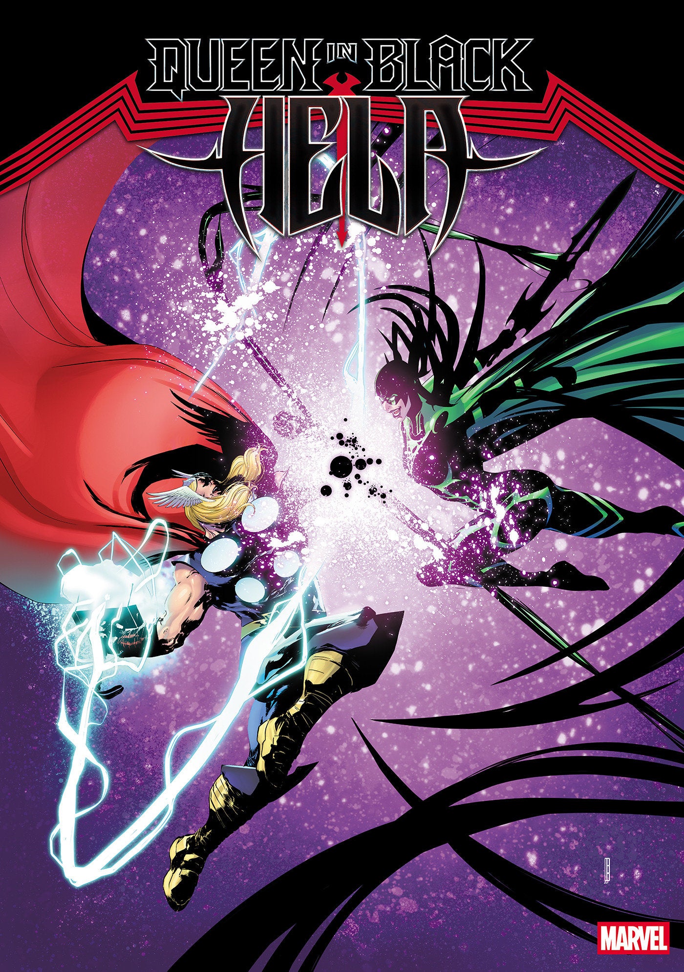 Queen In Black: Hela #1 David Baldeon 1:25 Ratio Variant [Qib]
