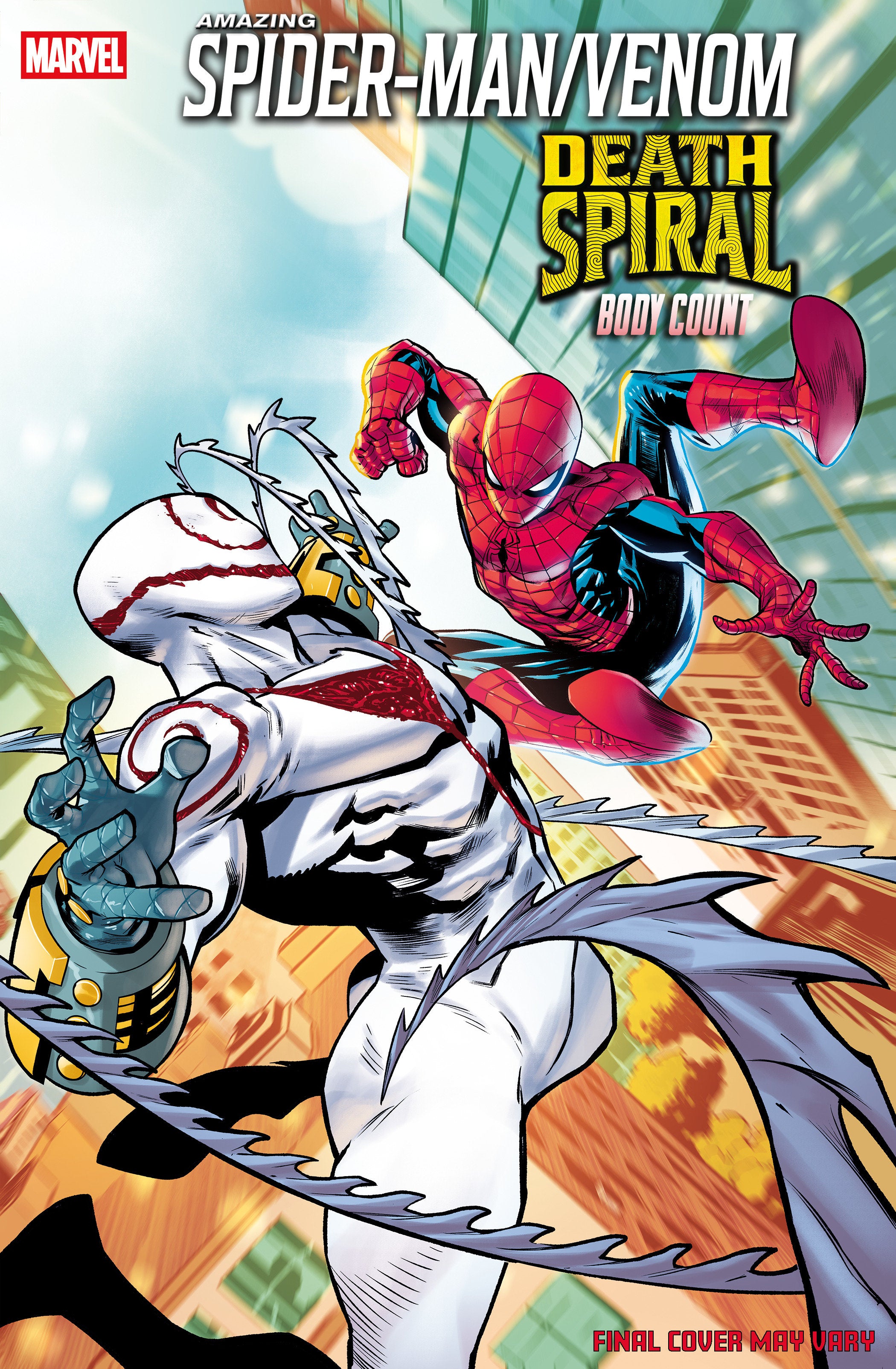 Amazing Spider-Man/Venom: Death Spiral   Body Count #1 Francesco Manna 1:25 Ratio Variant [Ds]