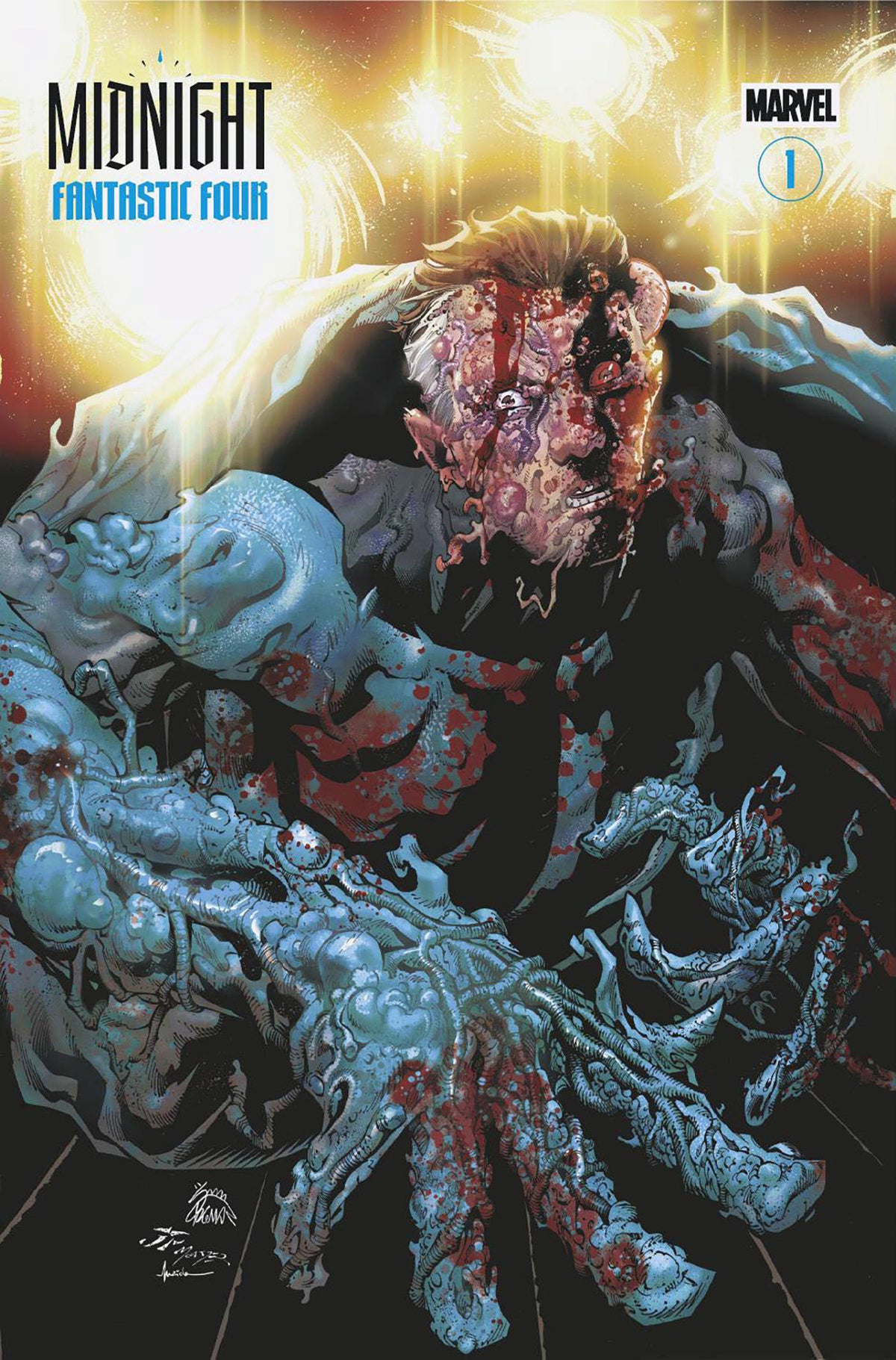 Midnight Fantastic Four #1 Cover B Ryan Stegman Midnight Bloodbath Variant *one copy per customer*