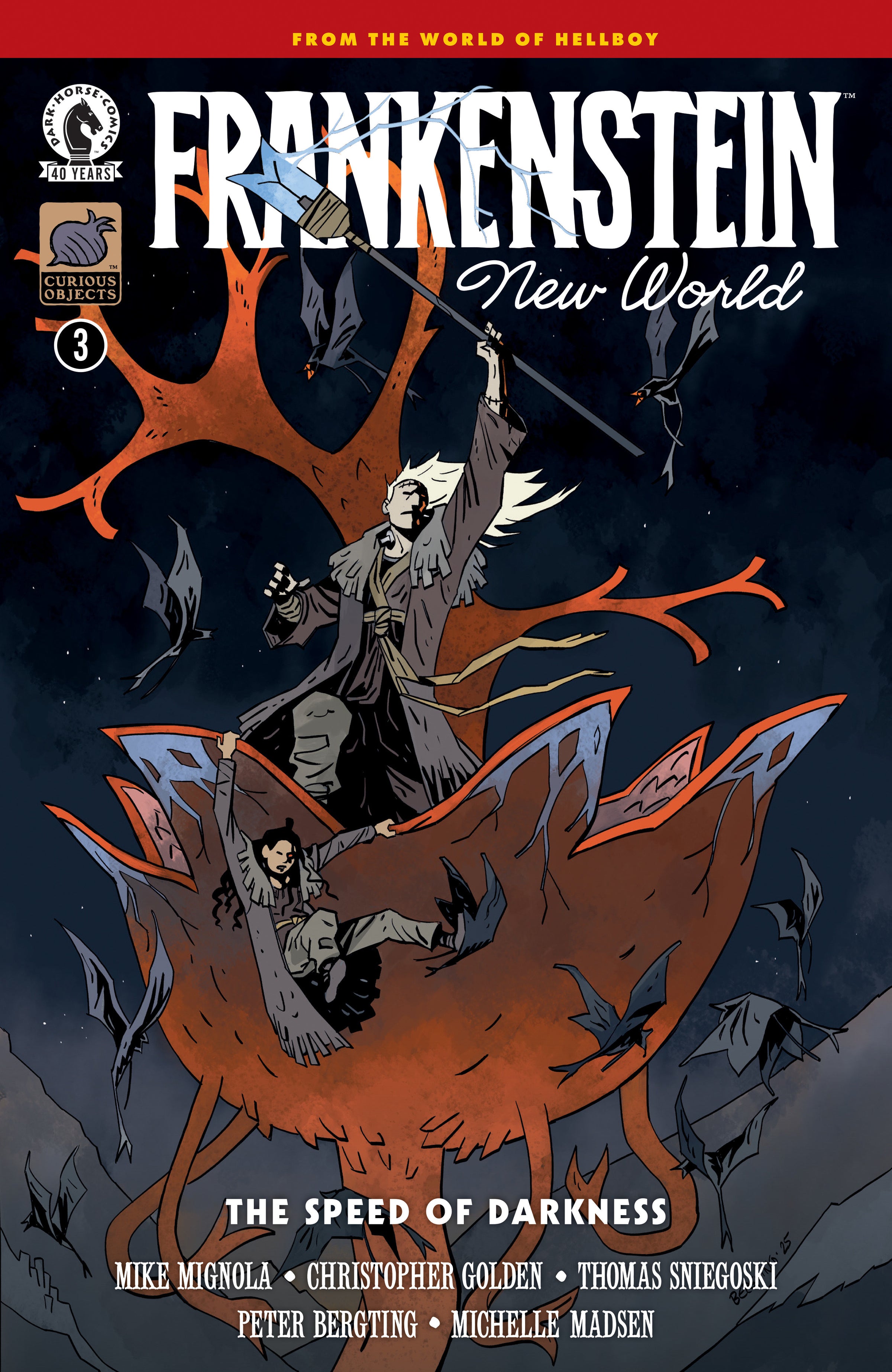 Frankenstein: New World  The Speed Of Darkness #3 (Cover A) (Peter Bergting)
