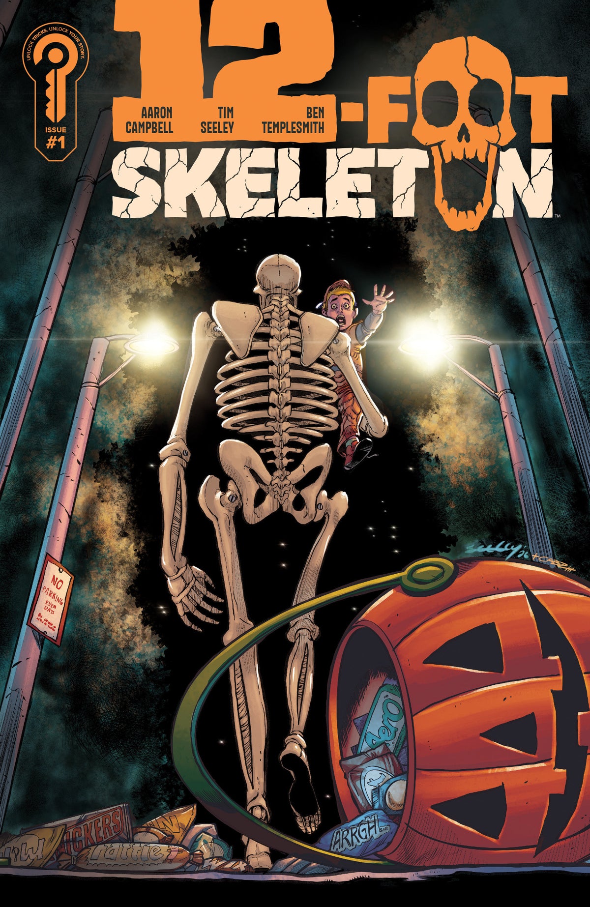 12 Foot Skeleton #1 Cover C Tim Seeley 1:10 Ratio Variant