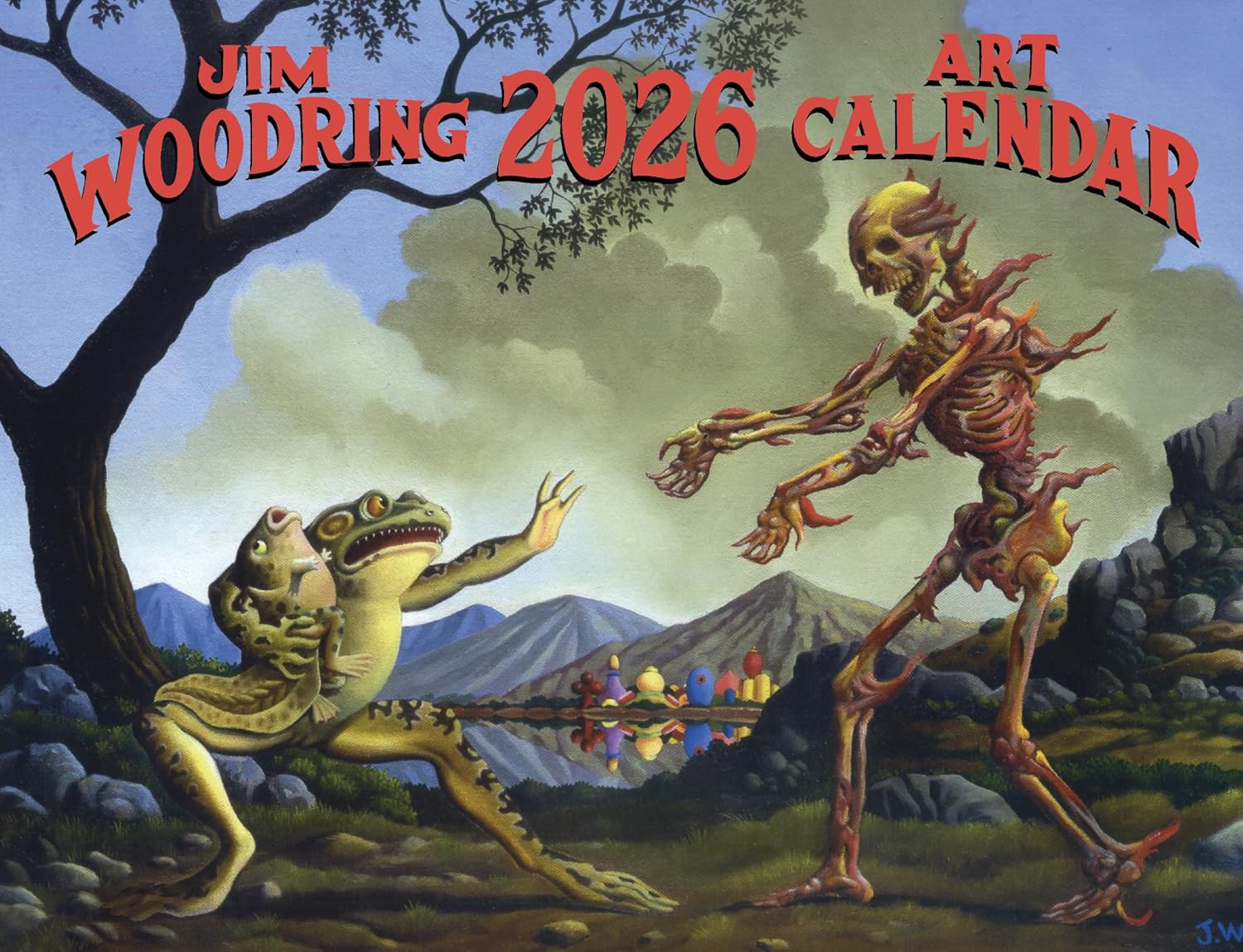 Jim Woodring 2026 Art Calendar TP
