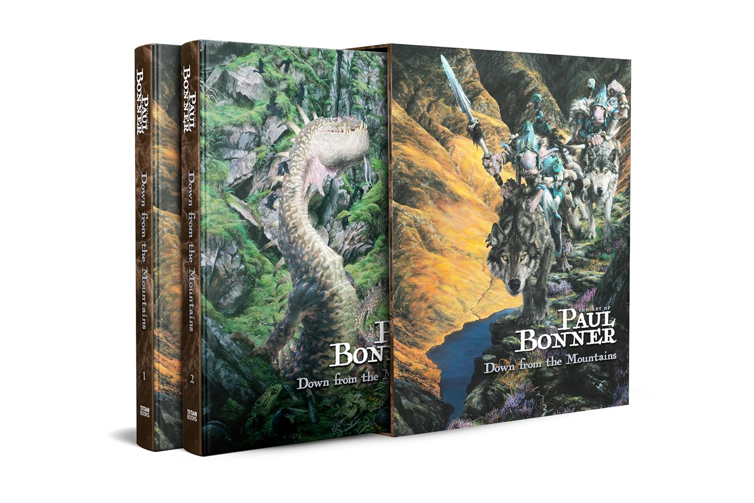 The Art Of Paul Bonner: Down From The Mountains HC *PRE-ORDER*
