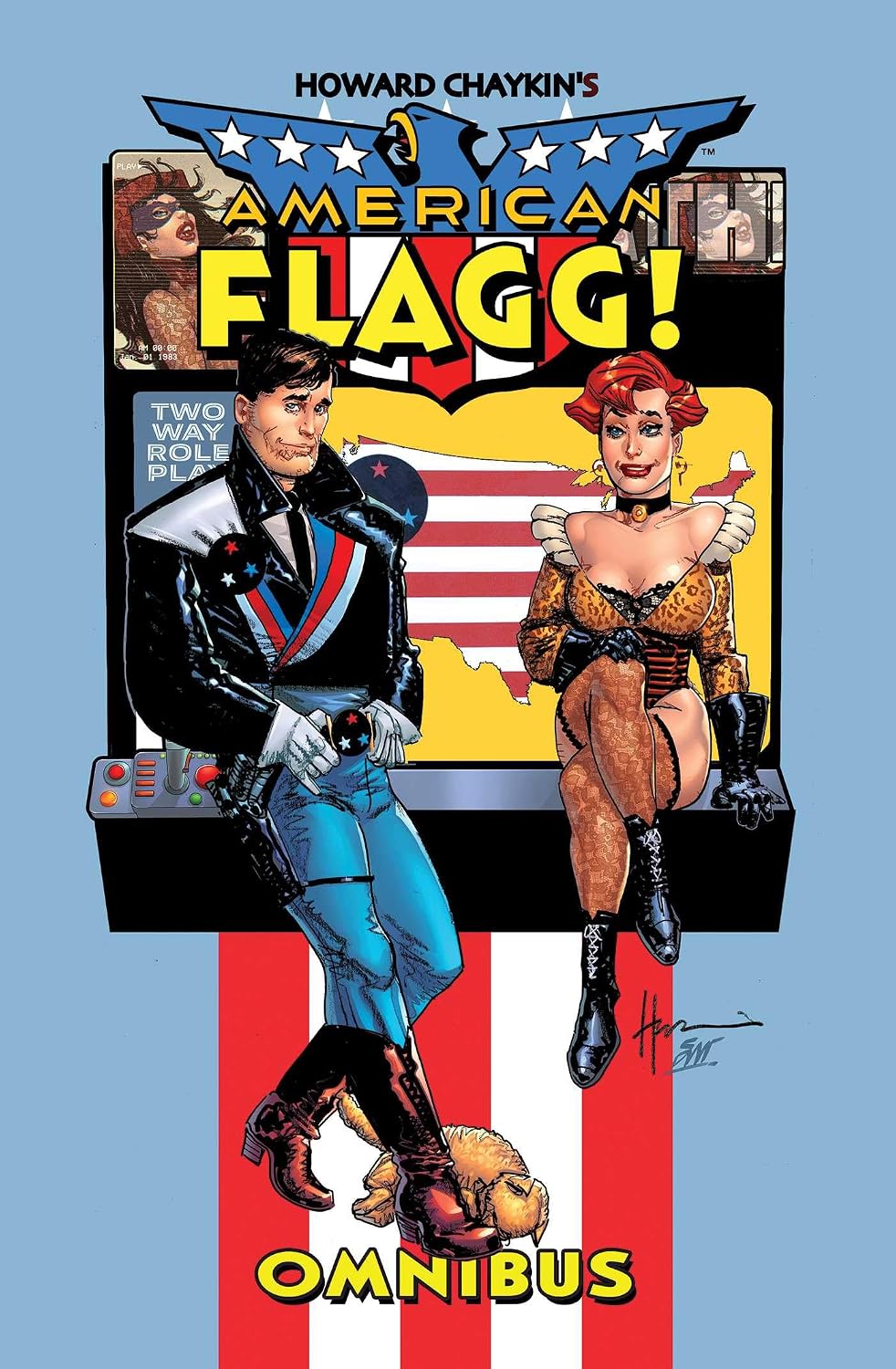 Howard Chaykins American Flagg Omnibus HC *PRE-ORDER*