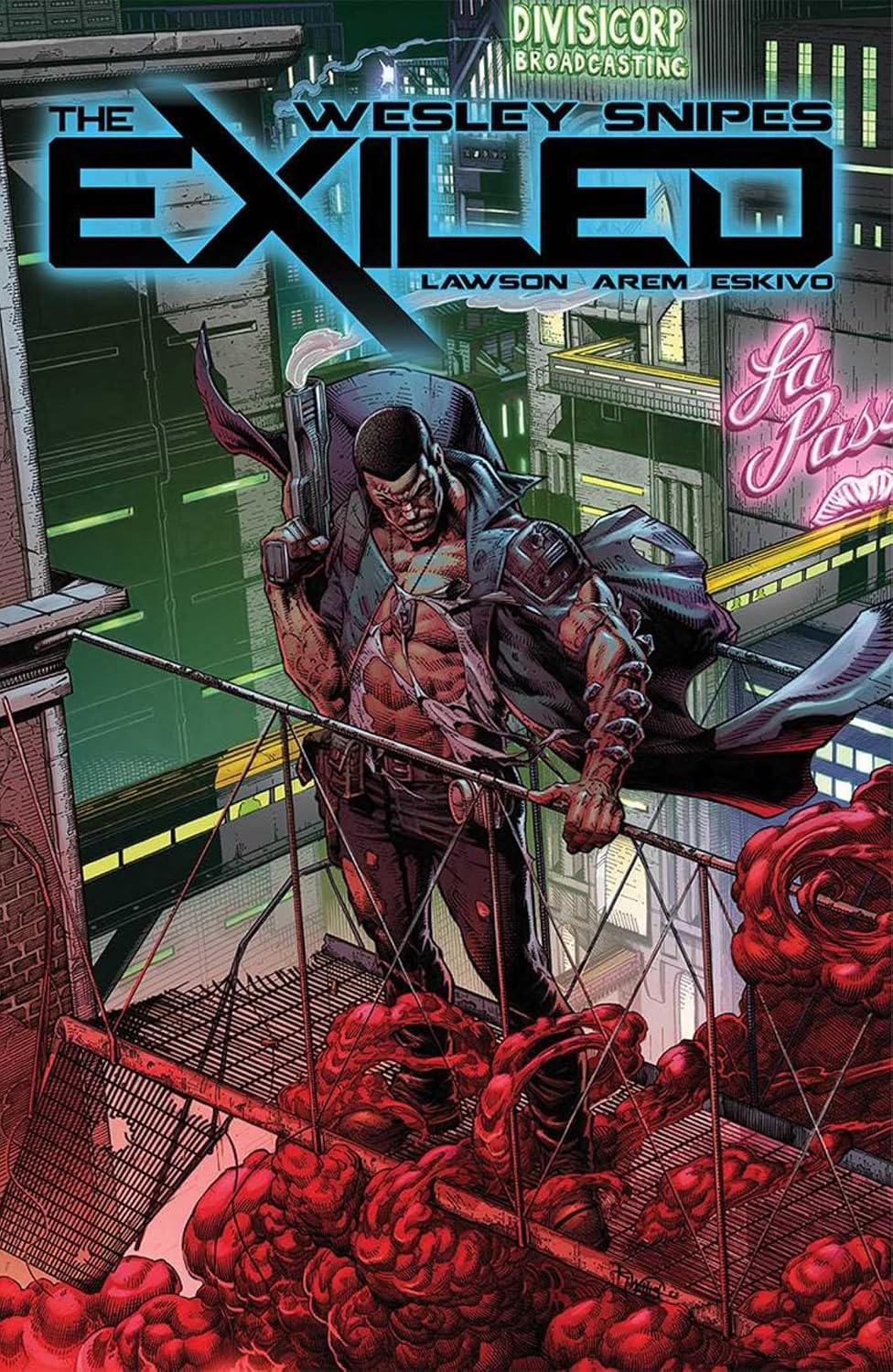 Wesley Snipes The Exiled TP Vol 01 1st Edition Variant