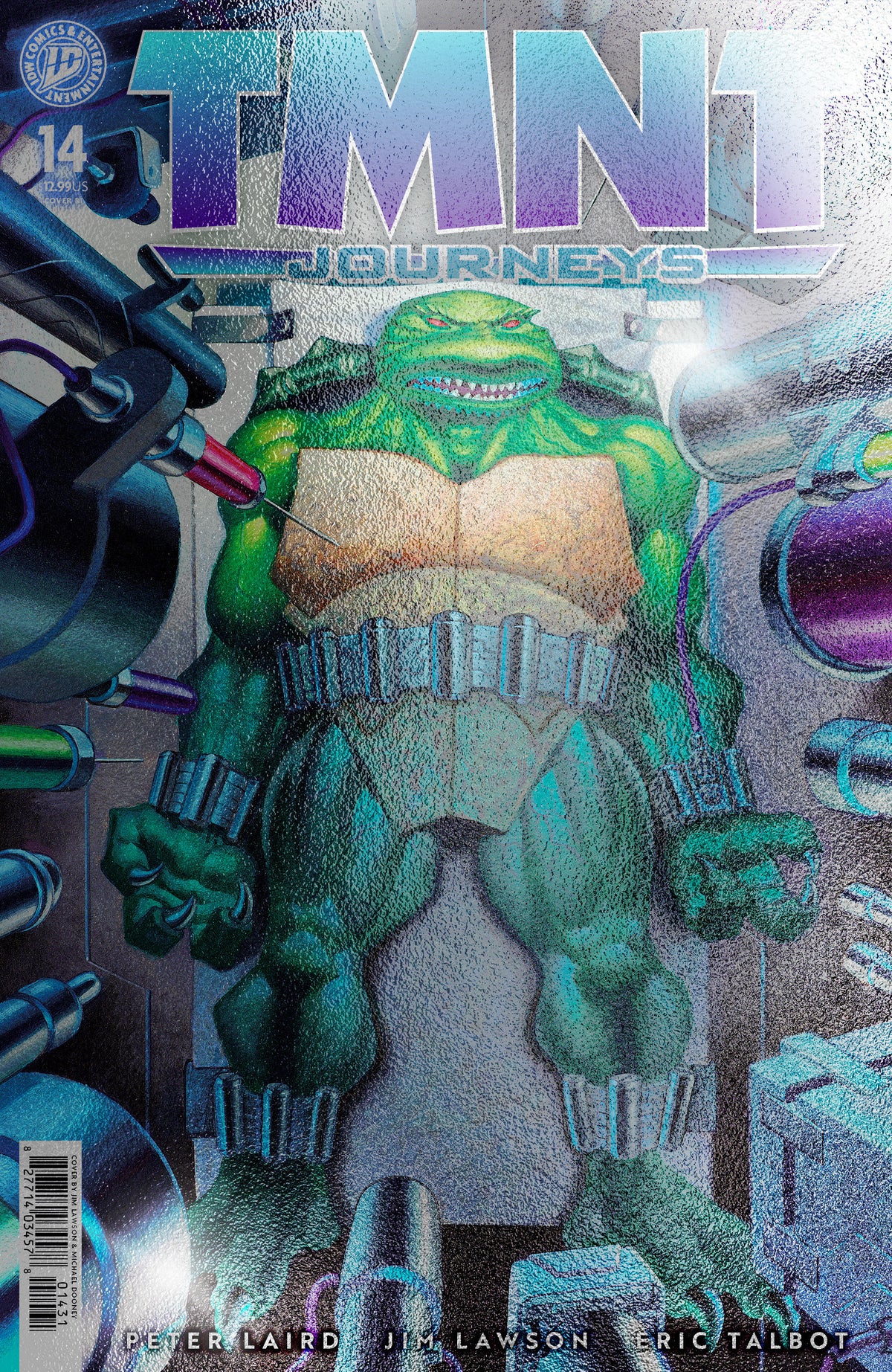Teenage Mutant Ninja Turtles: Journeys #14 1:10 Ratio Variant Ri (10) Foil (Dooney & Lawson)
